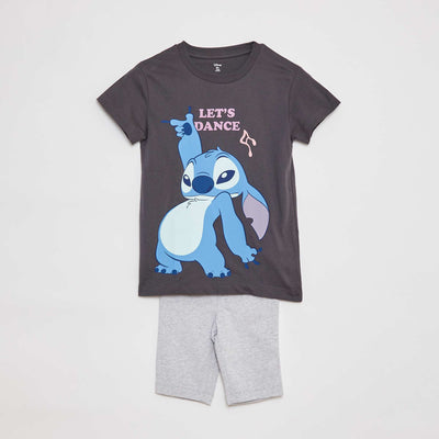 'Disney' loose-fit pyjama T-shirt + leggings set - 2-piece set GREY