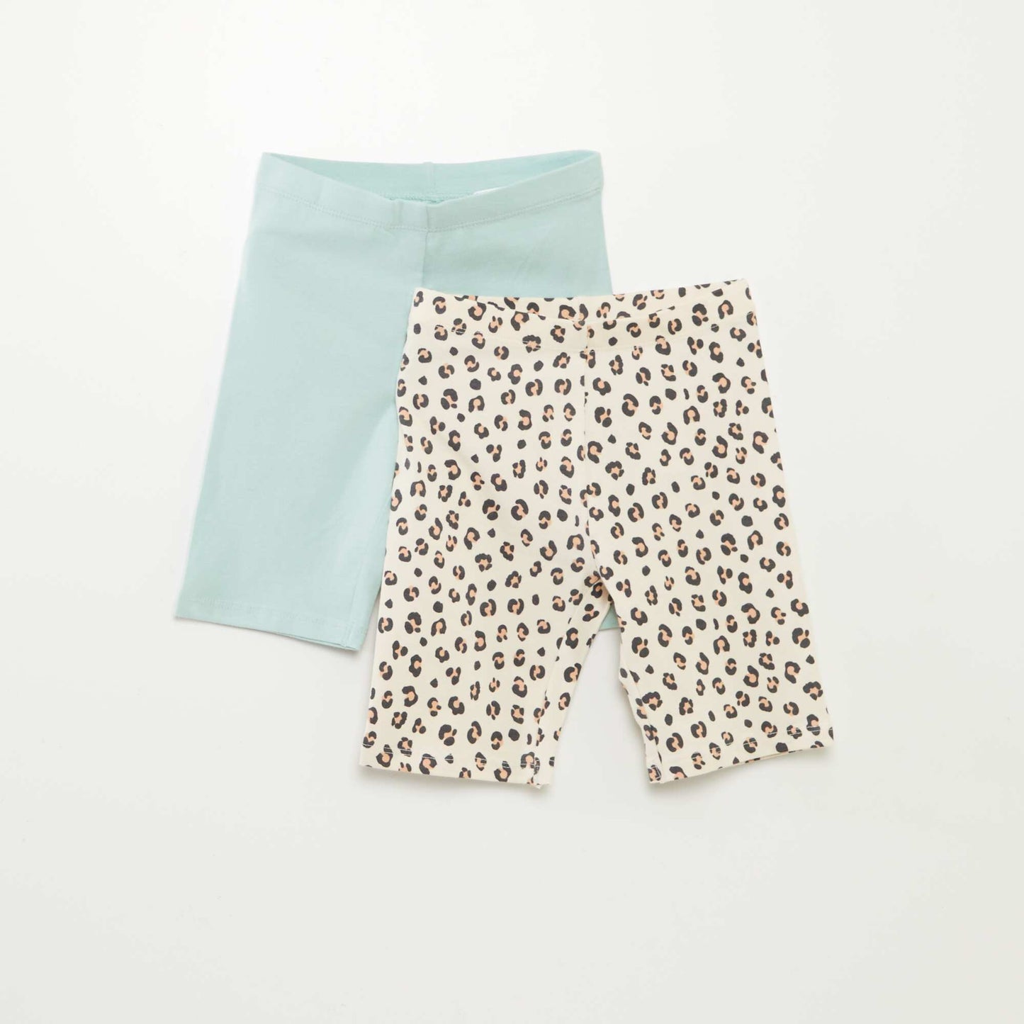 Pack of 2 pairs of cycling shorts BEIGE
