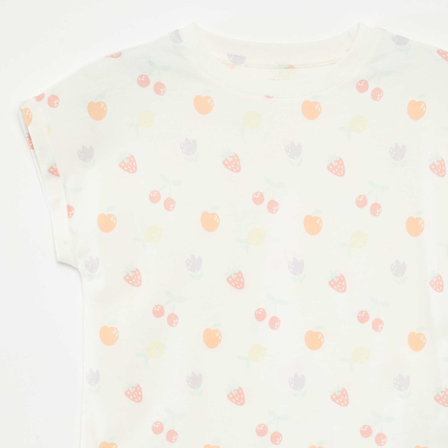 Pack of 2 cotton T-shirts WHITE