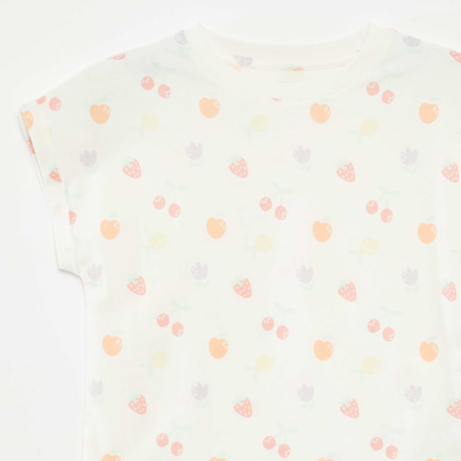 Pack of 2 cotton T-shirts WHITE