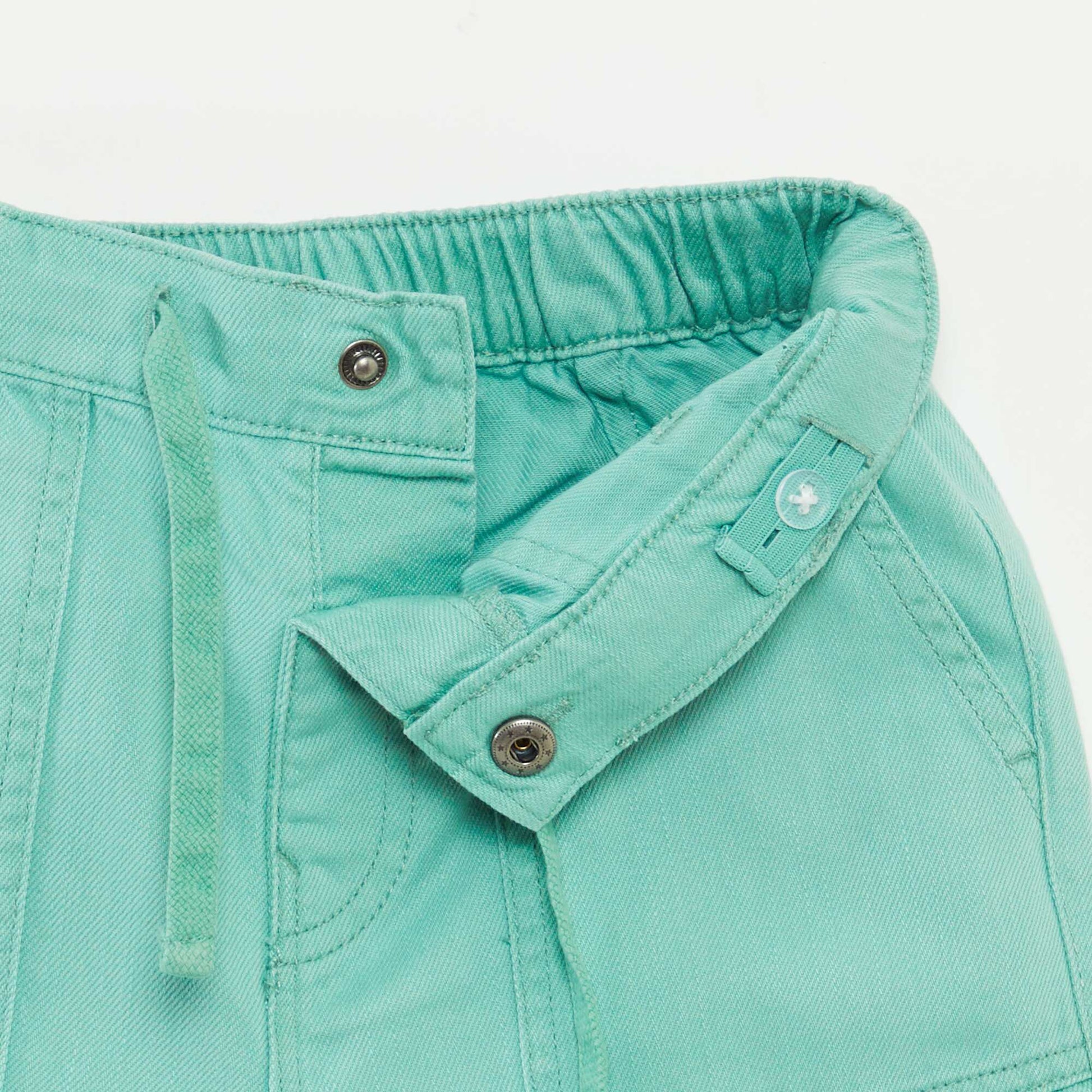 Twill Bermuda shorts GREEN