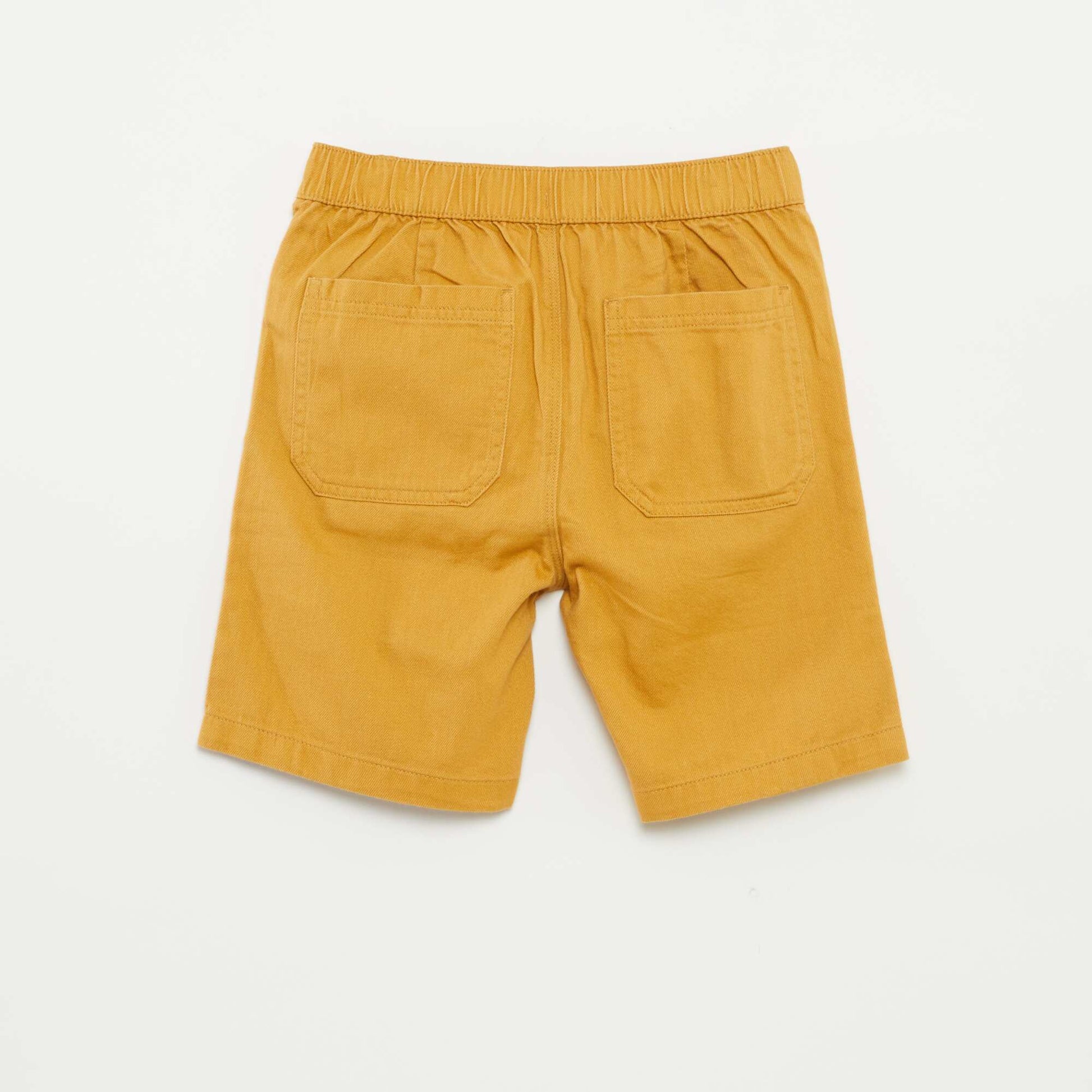 Twill Bermuda shorts BEIGE