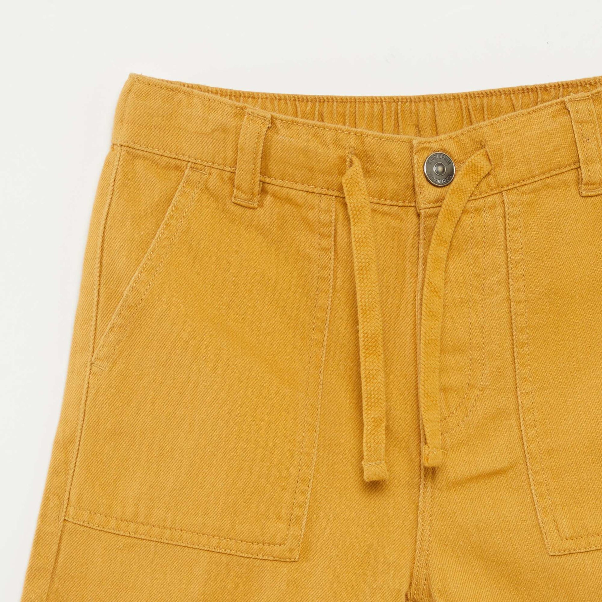 Twill Bermuda shorts BEIGE