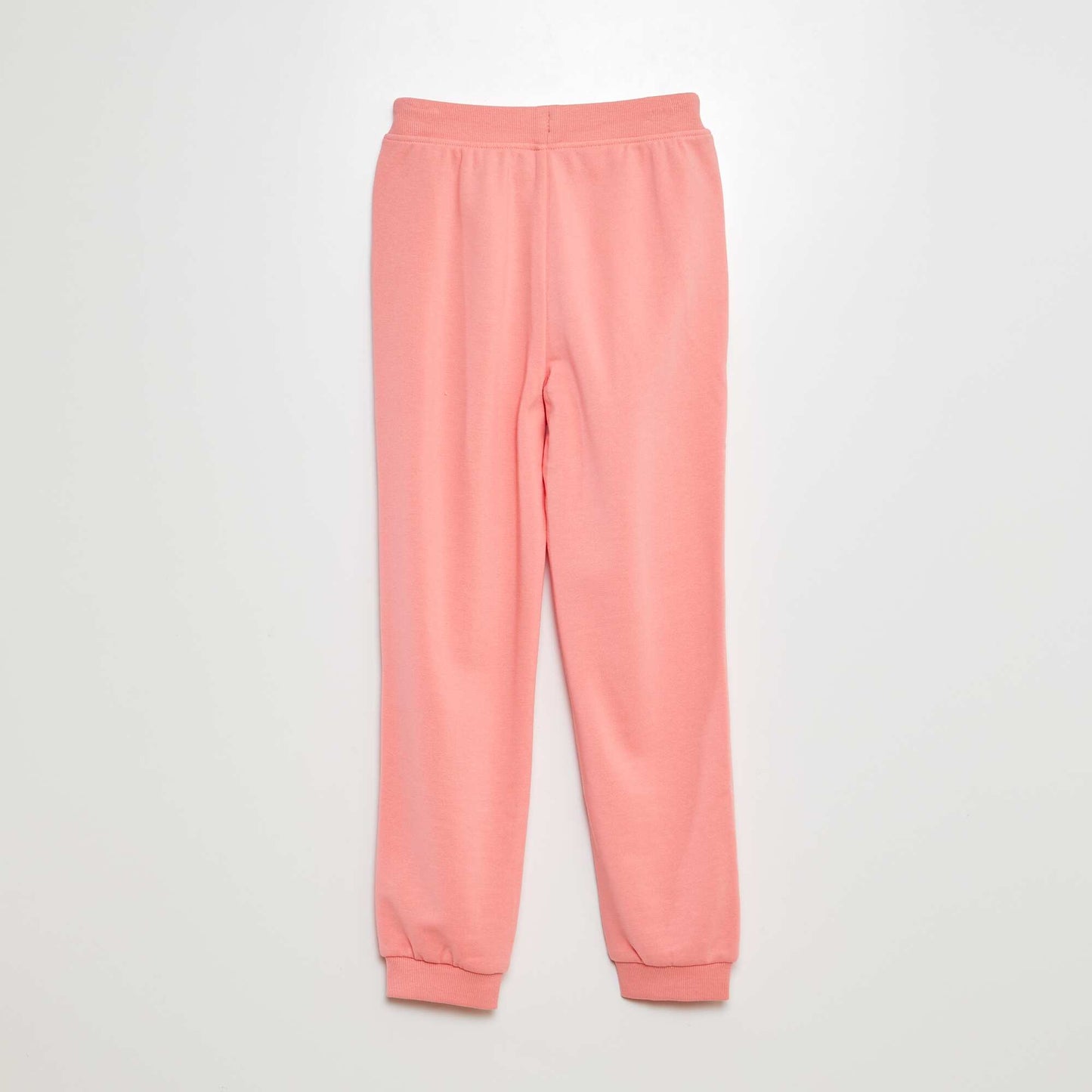 Plain lightweight sweatshirt fabric joggers PINK