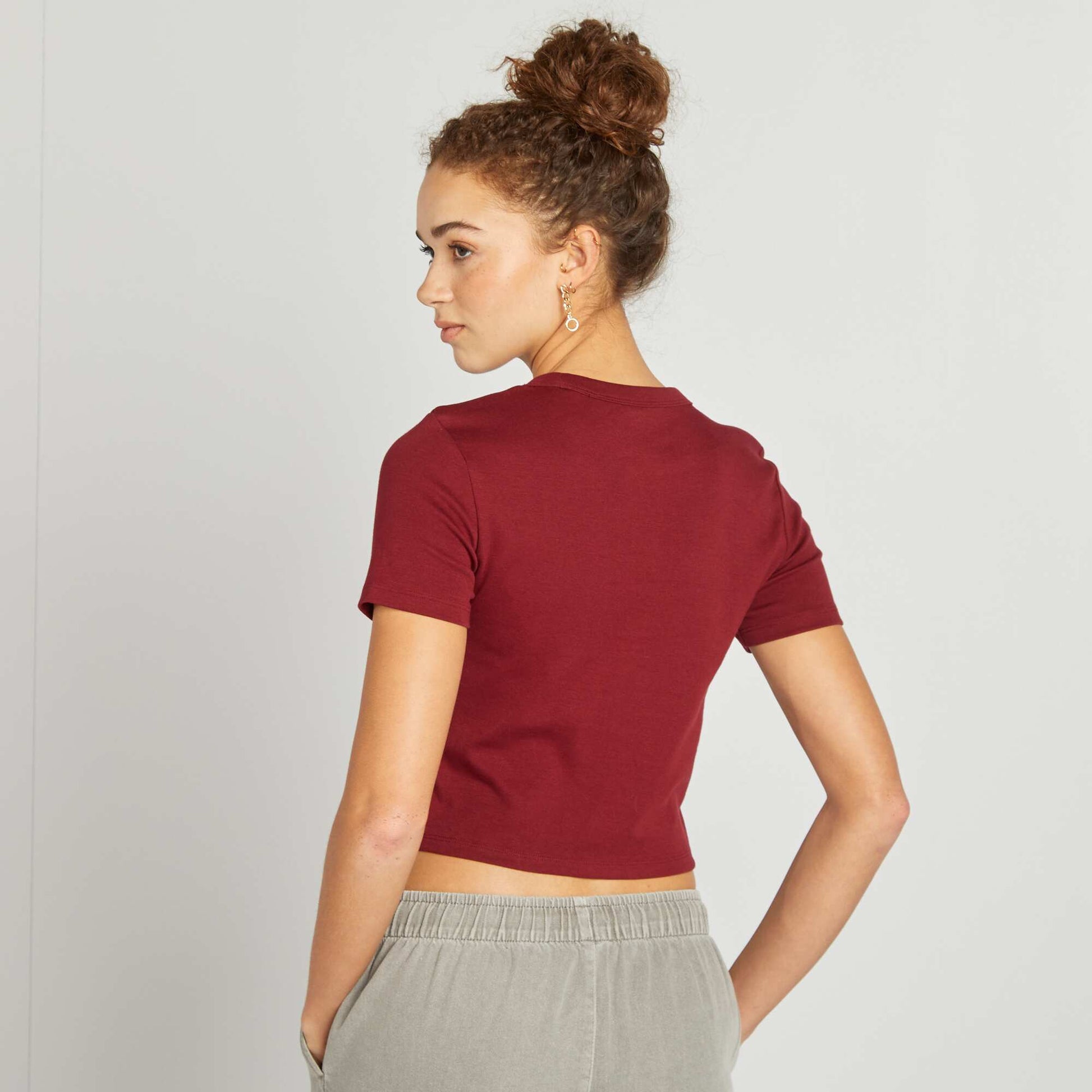 College campus T-shirt RED
