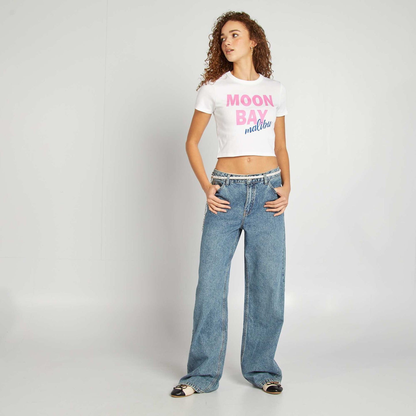 College campus T-shirt WHITE
