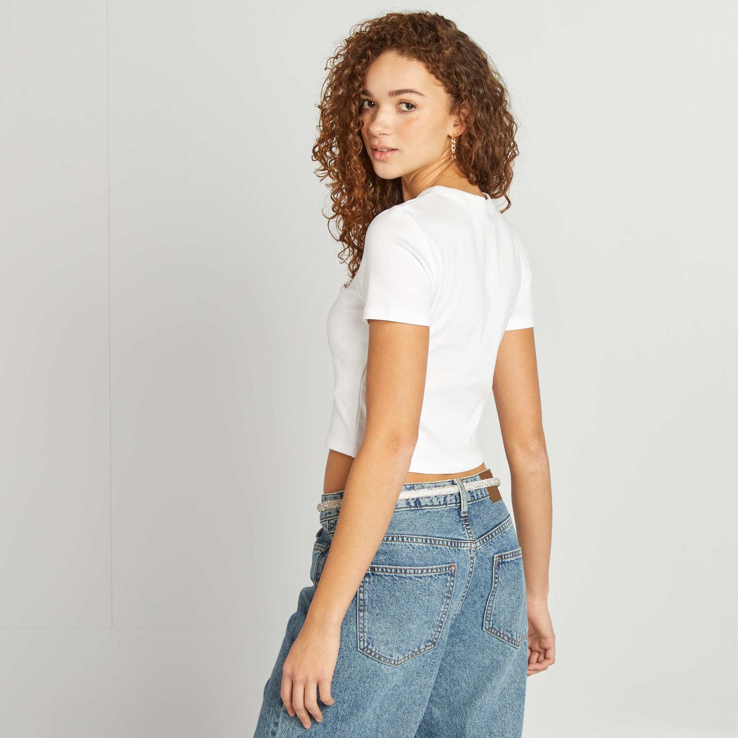 College campus T-shirt WHITE