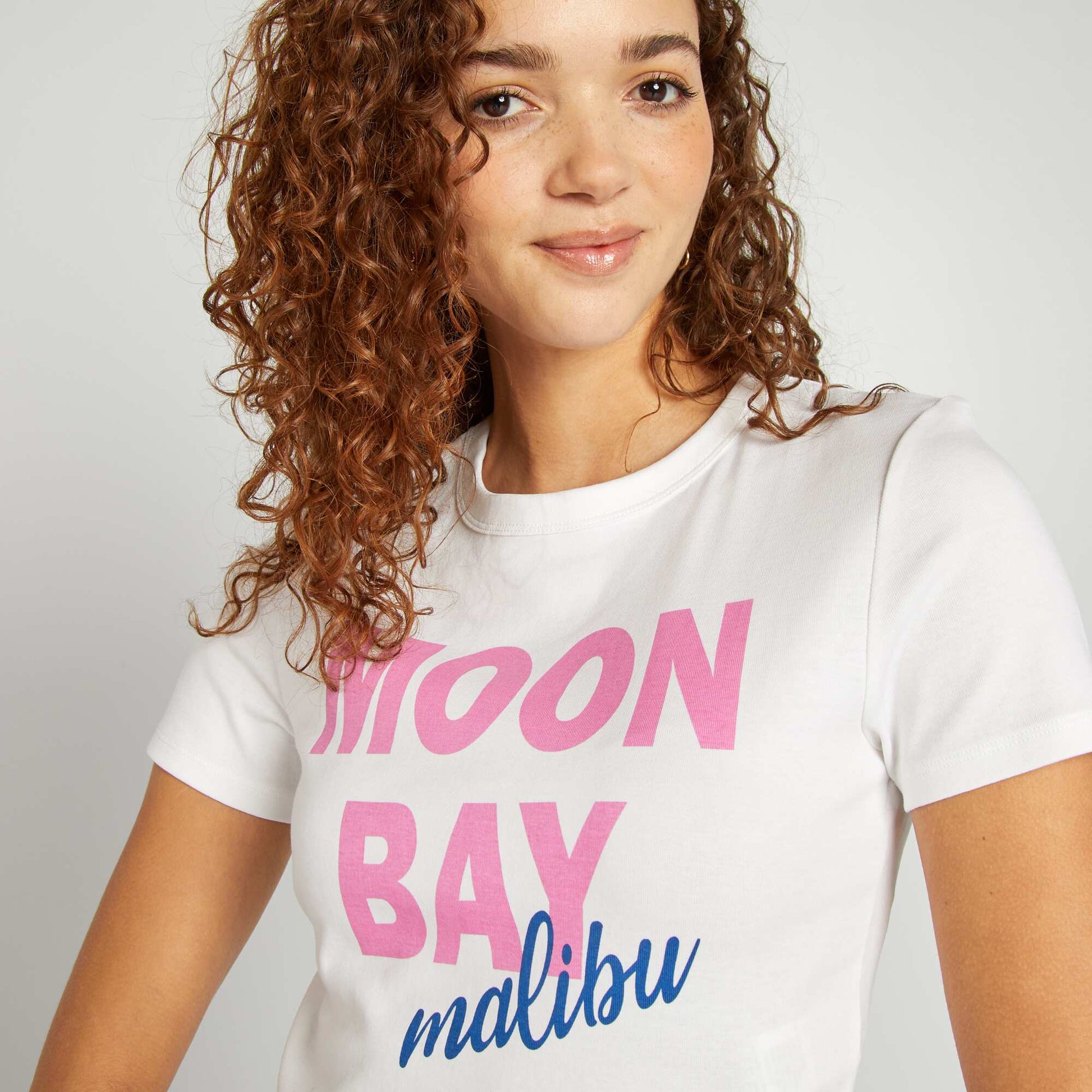 College campus T-shirt WHITE