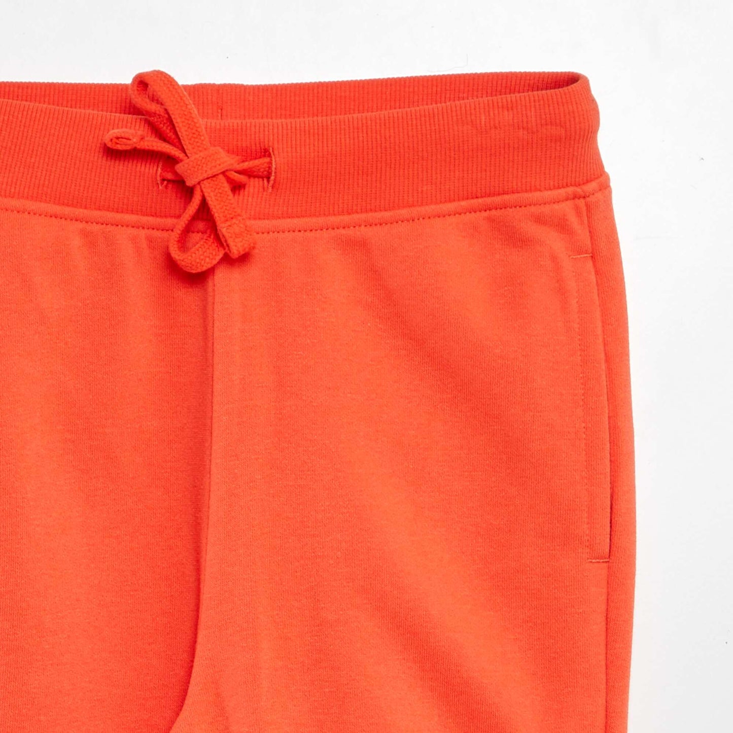 Lightweight sweatshirt fabric joggers RED