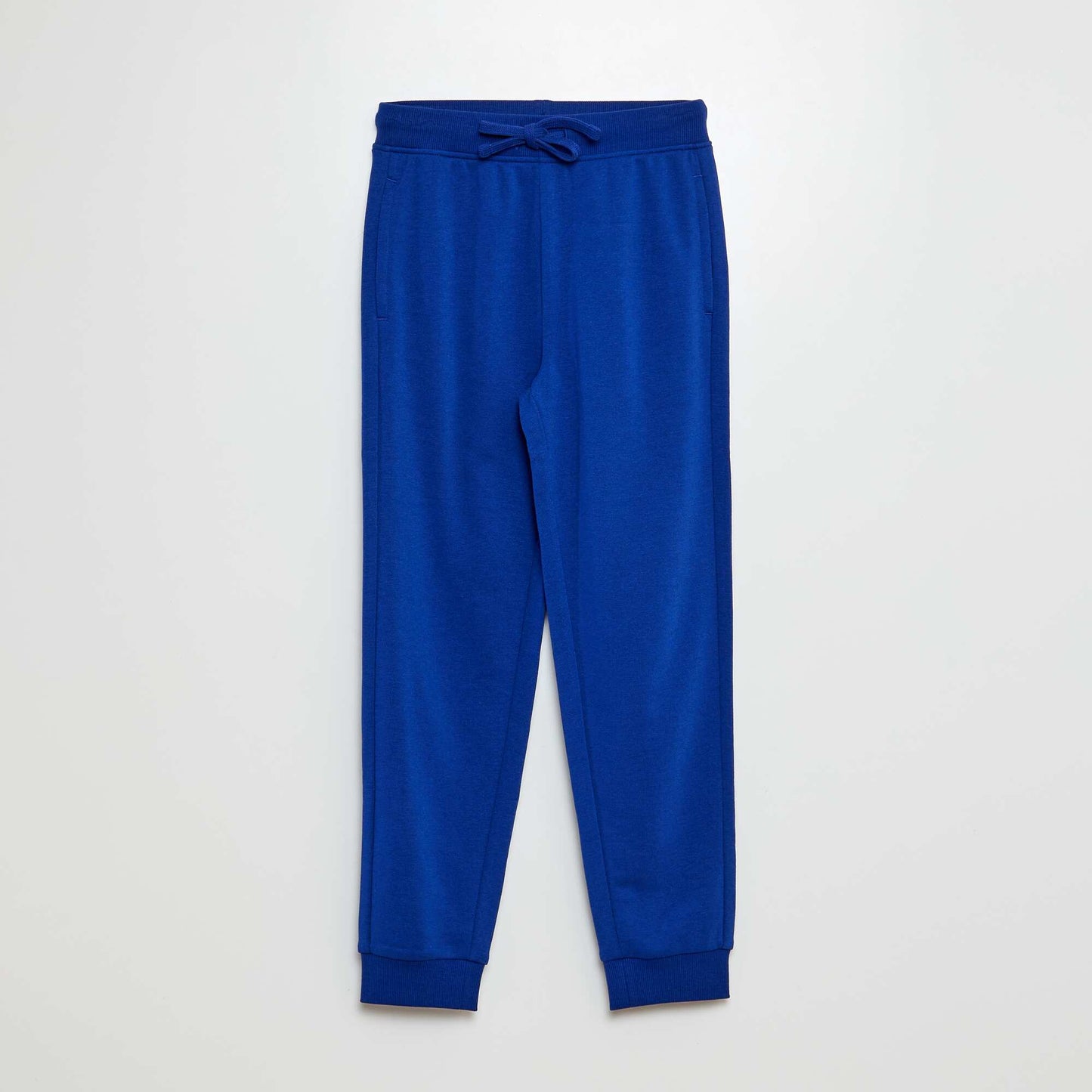 Lightweight sweatshirt fabric joggers BLUE