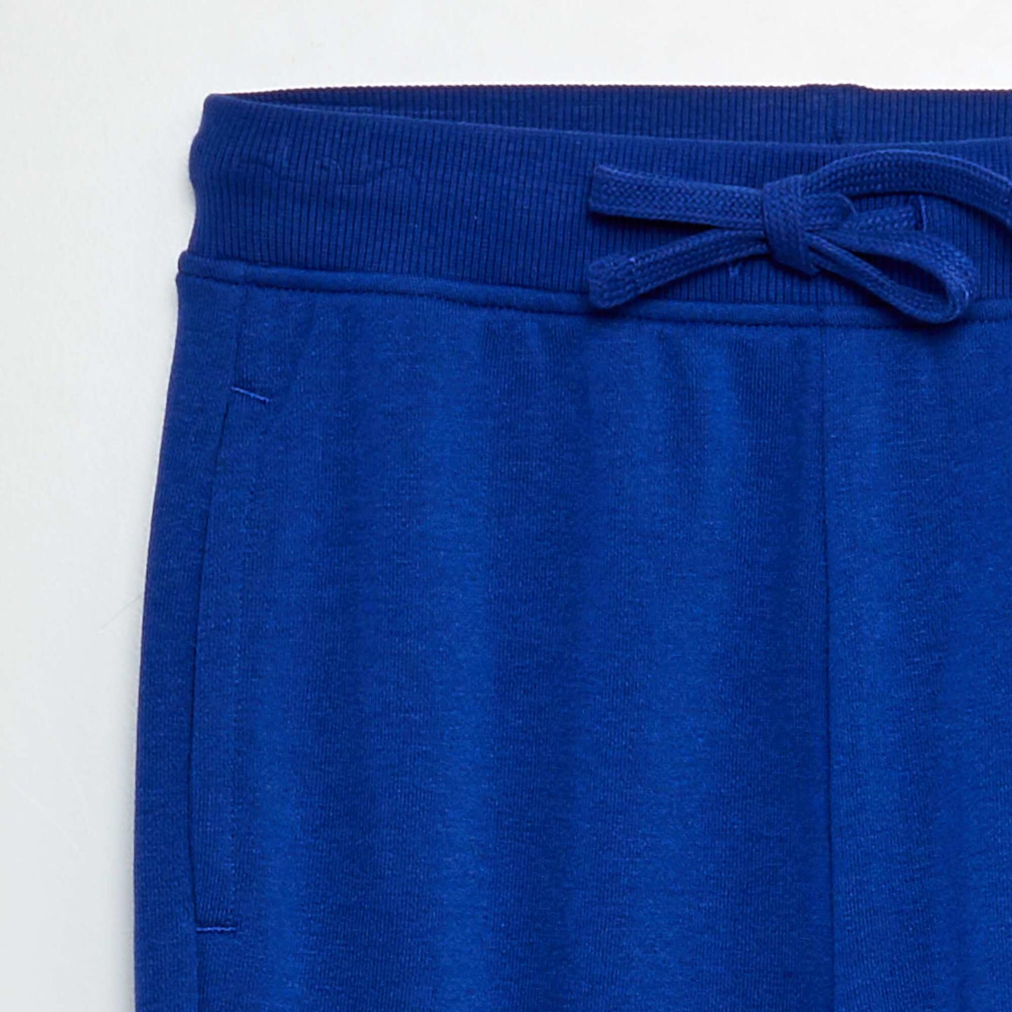 Lightweight sweatshirt fabric joggers BLUE