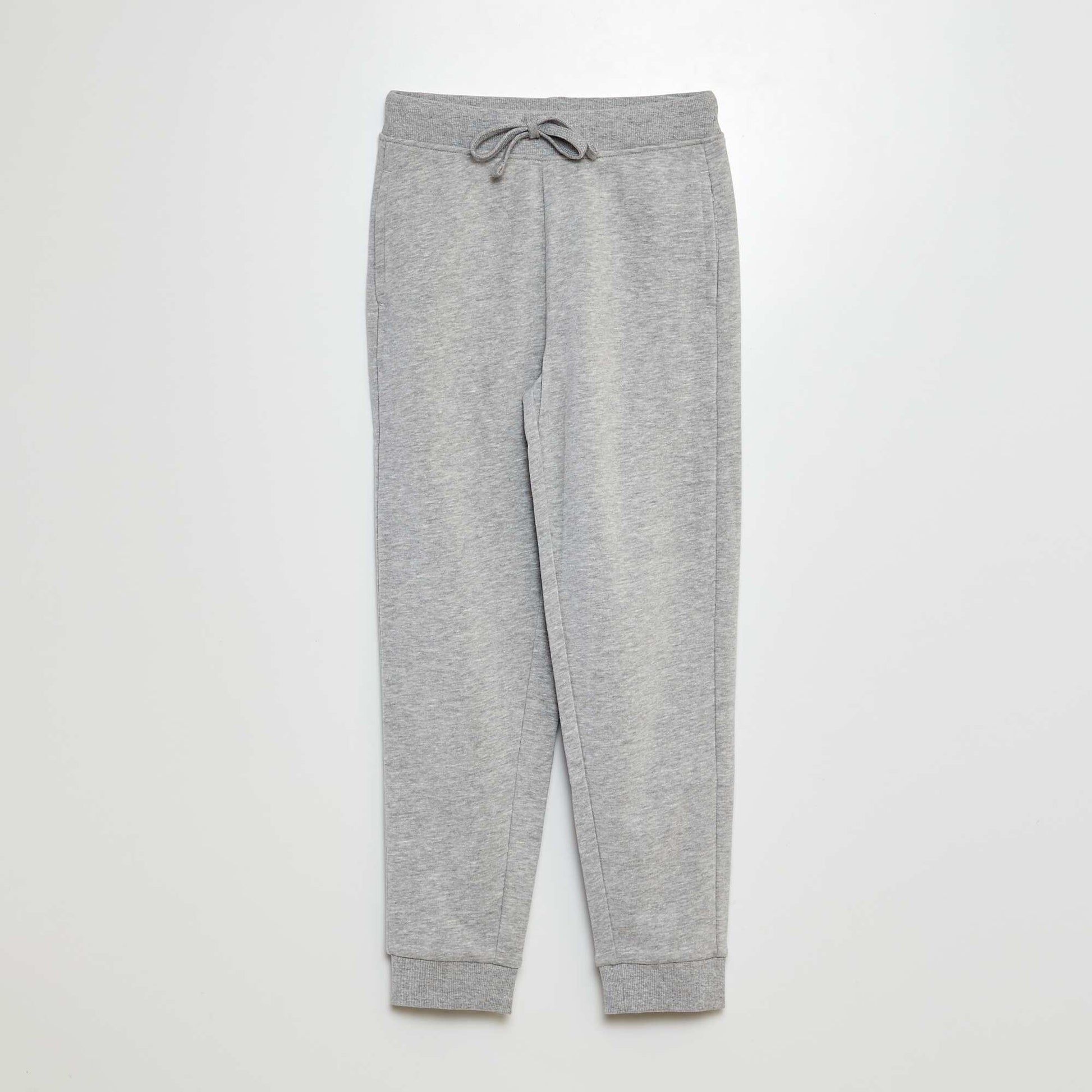 Lightweight sweatshirt fabric joggers GREY