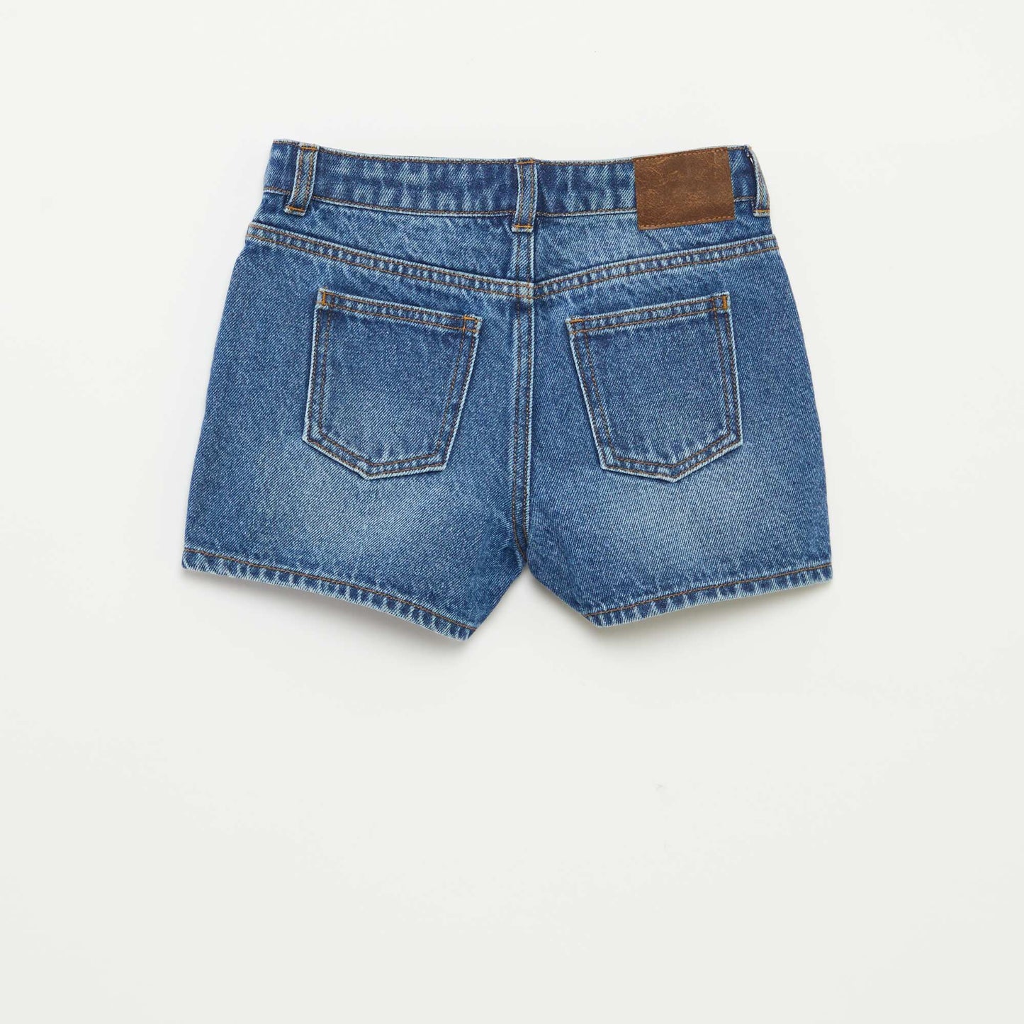 Denim shorts BLUE