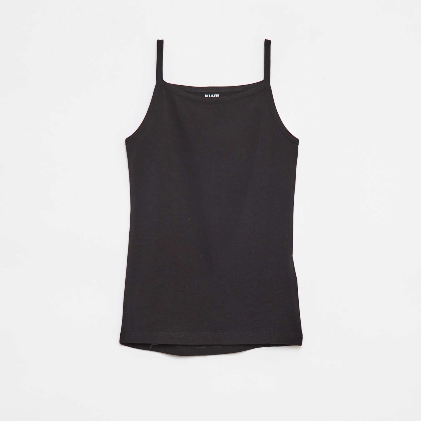 Pack of 2 Stretch Cotton Tank Tops GREEN