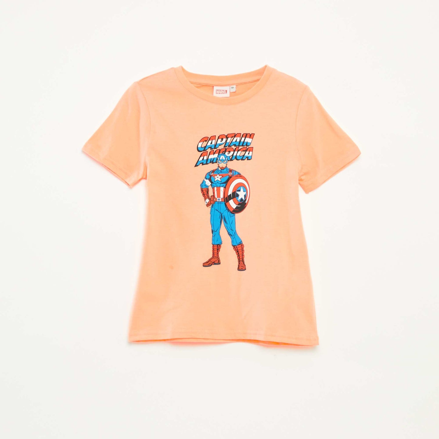 Marvel short-sleeved T-shirt ORANGE