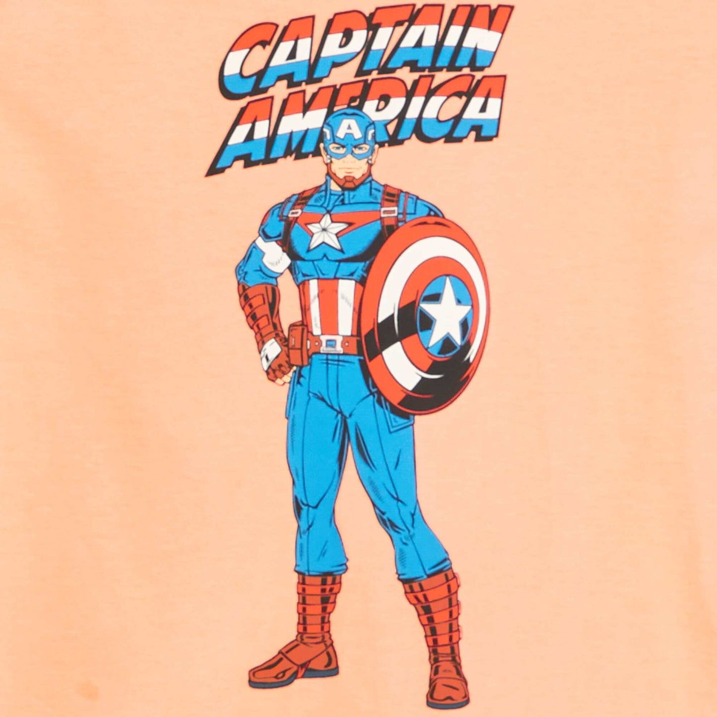 Marvel short-sleeved T-shirt ORANGE
