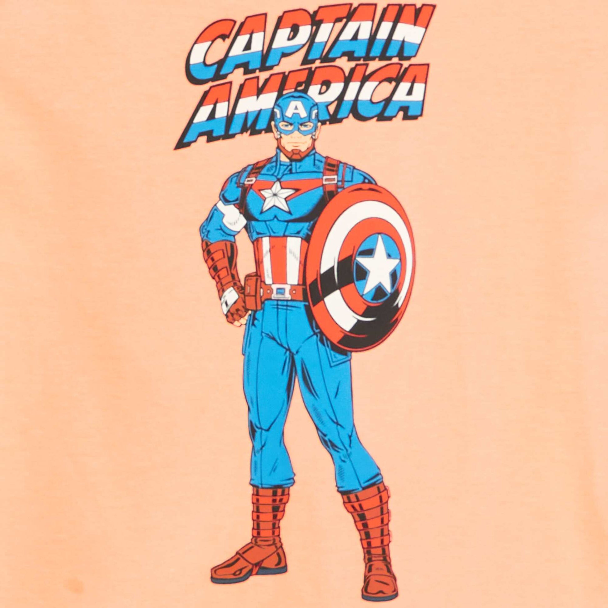Marvel short-sleeved T-shirt ORANGE