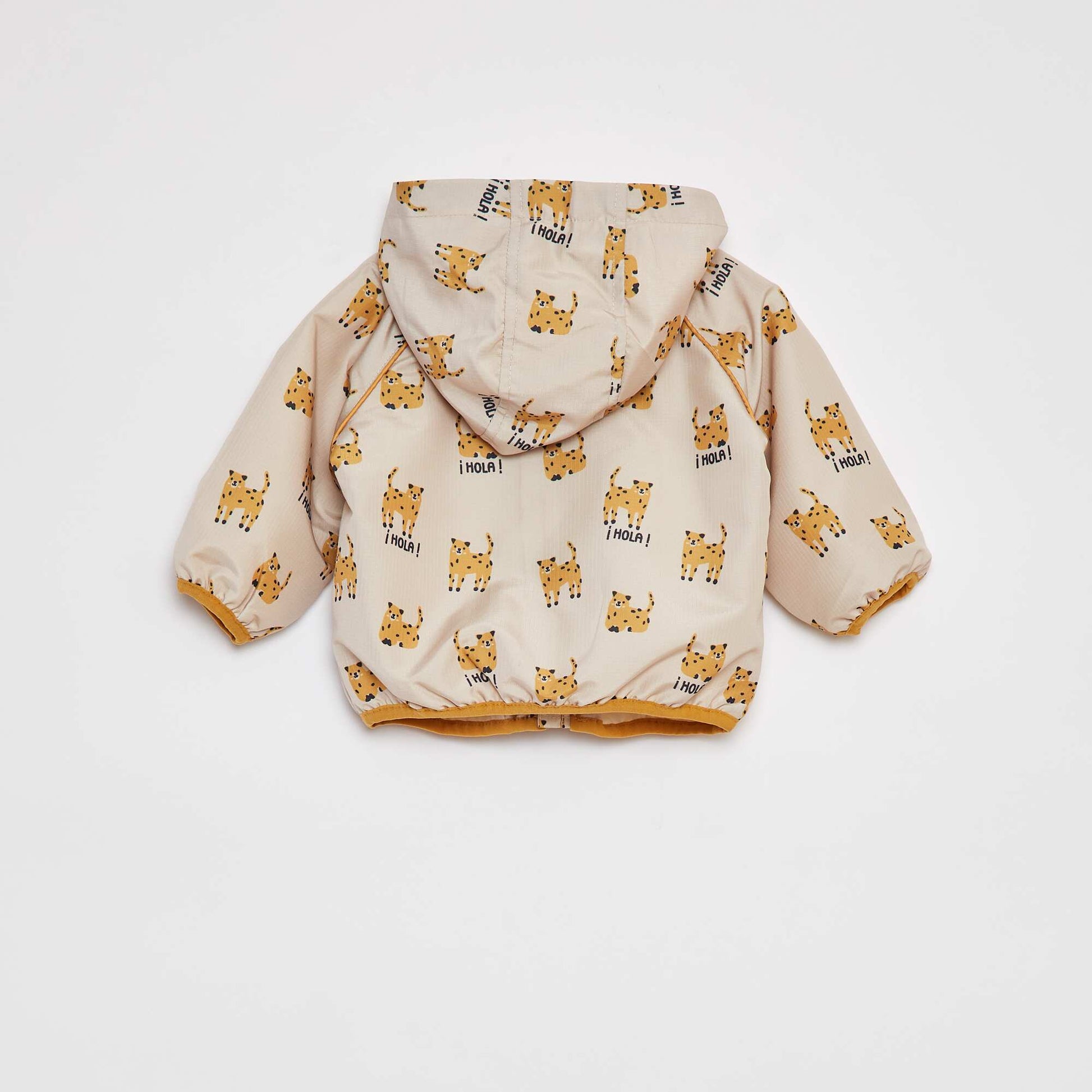 Hooded windcheater BEIGE