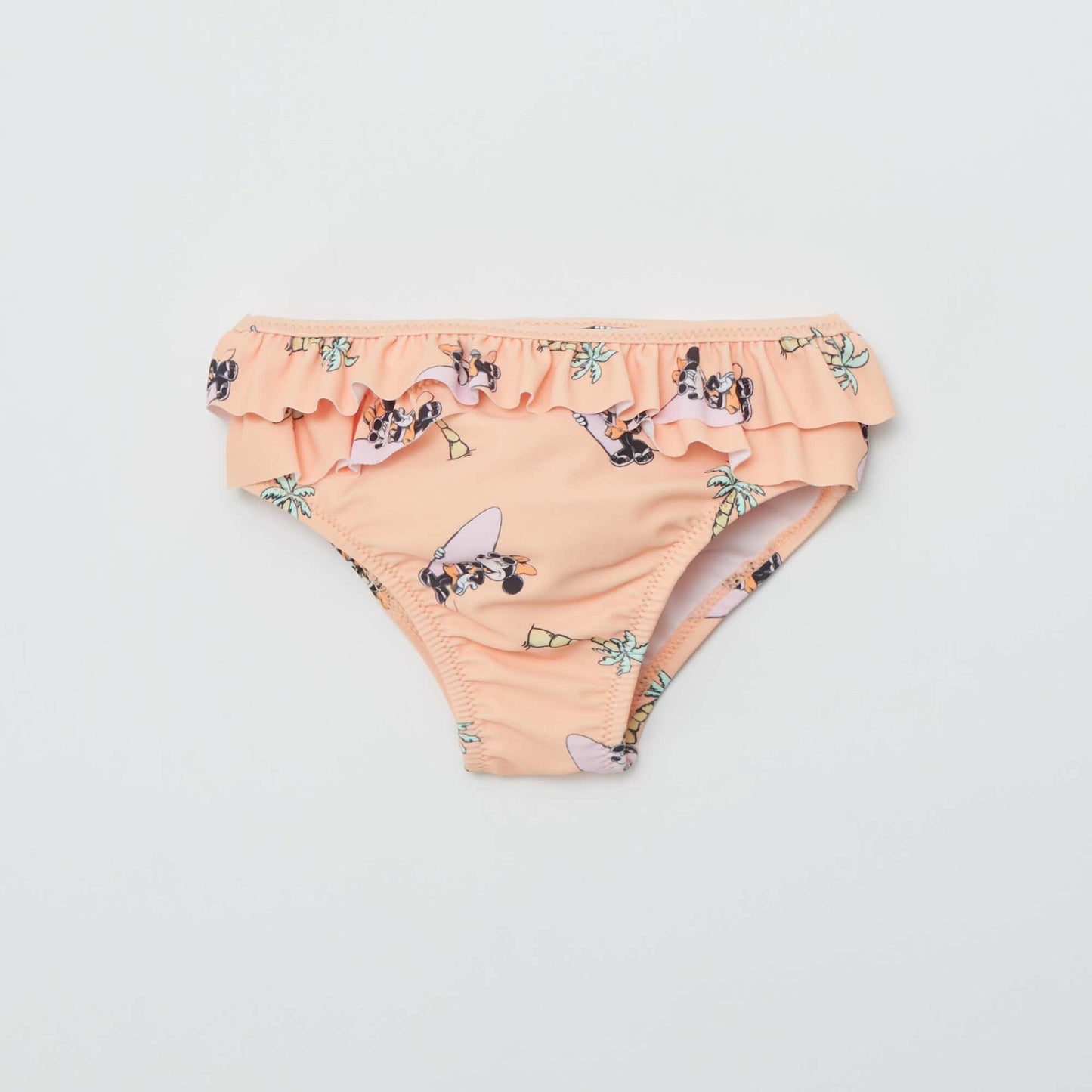 'Minnie' ruffled swim bottoms ORANGE