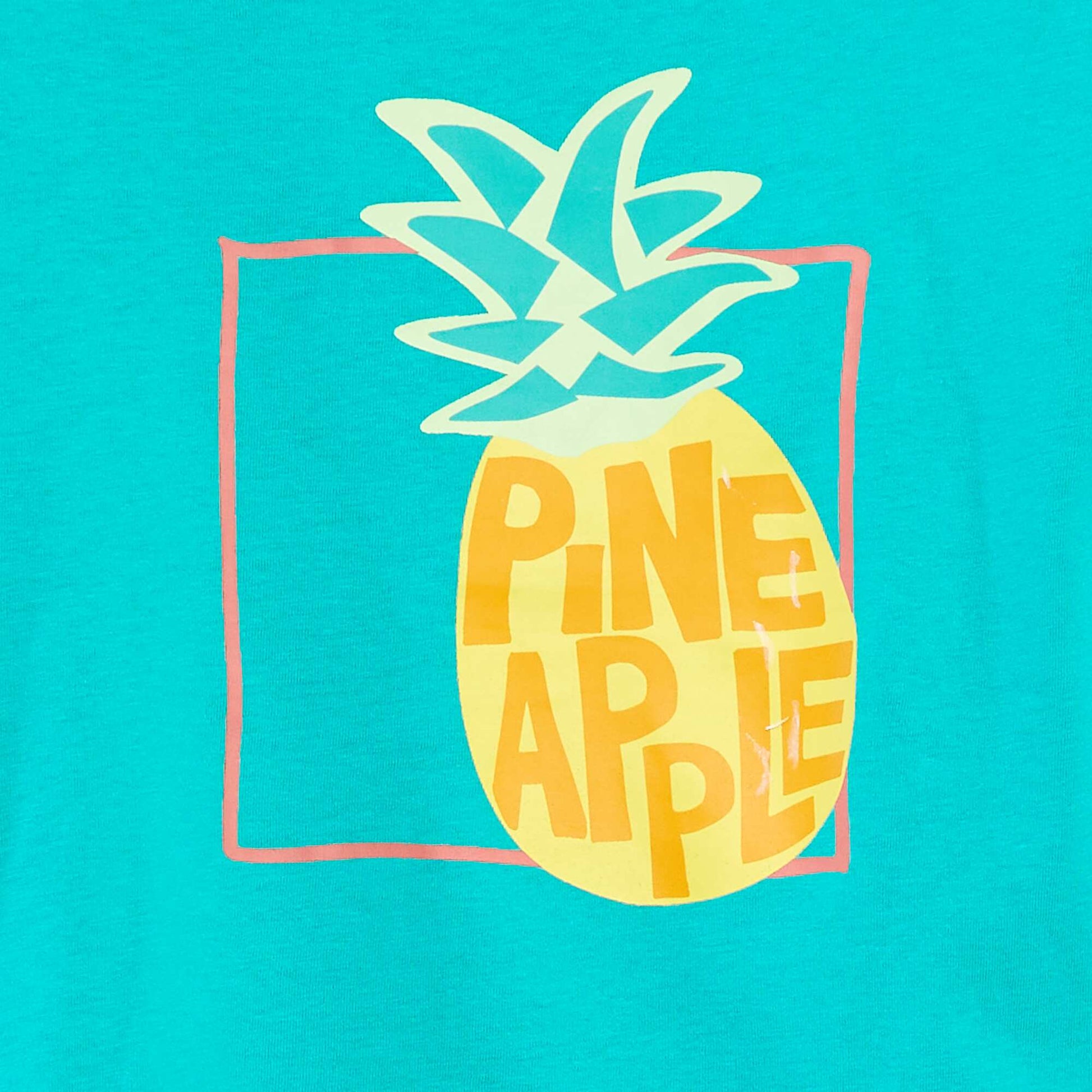 Fun Print T-shirt BLUE