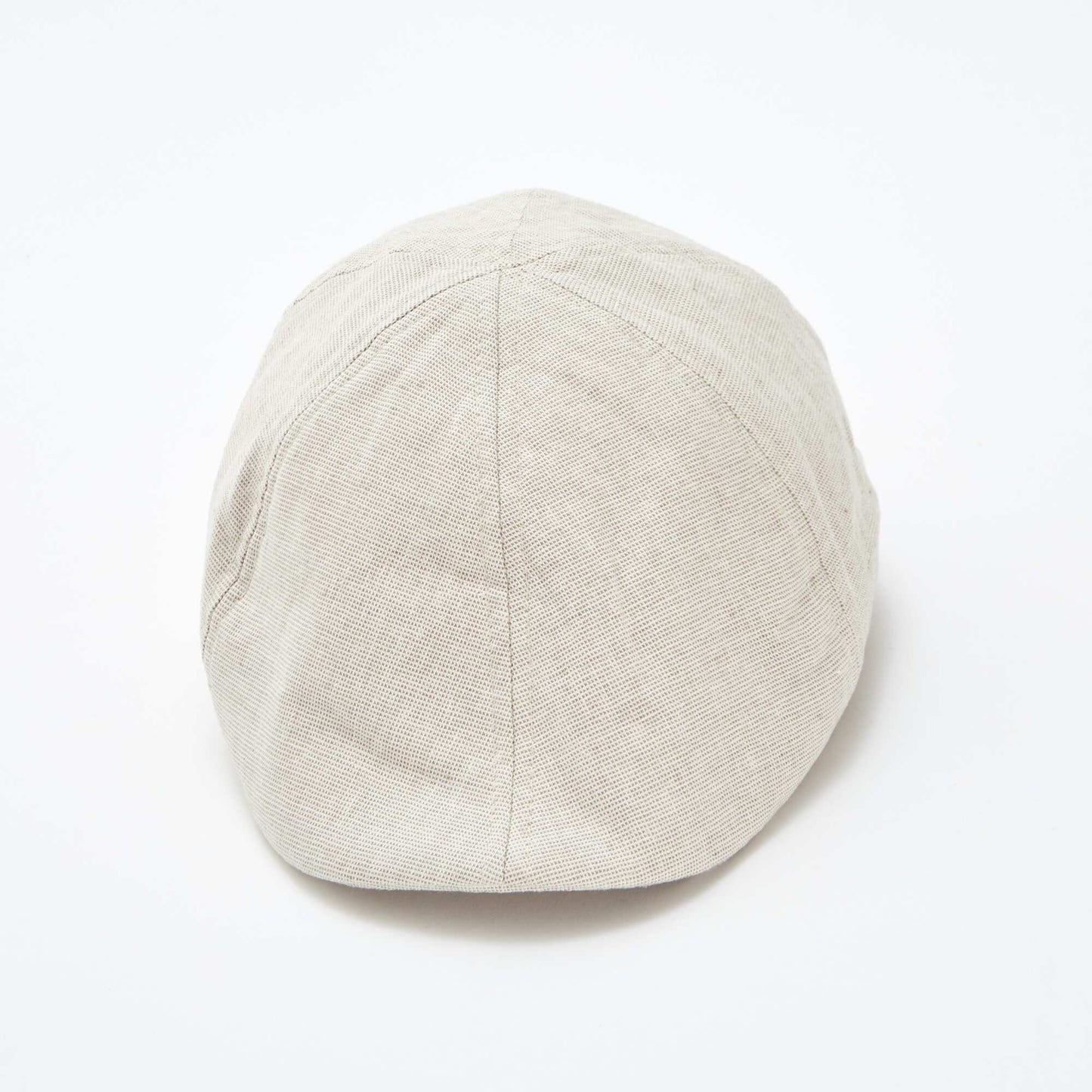Baker boy-style cap BEIGE