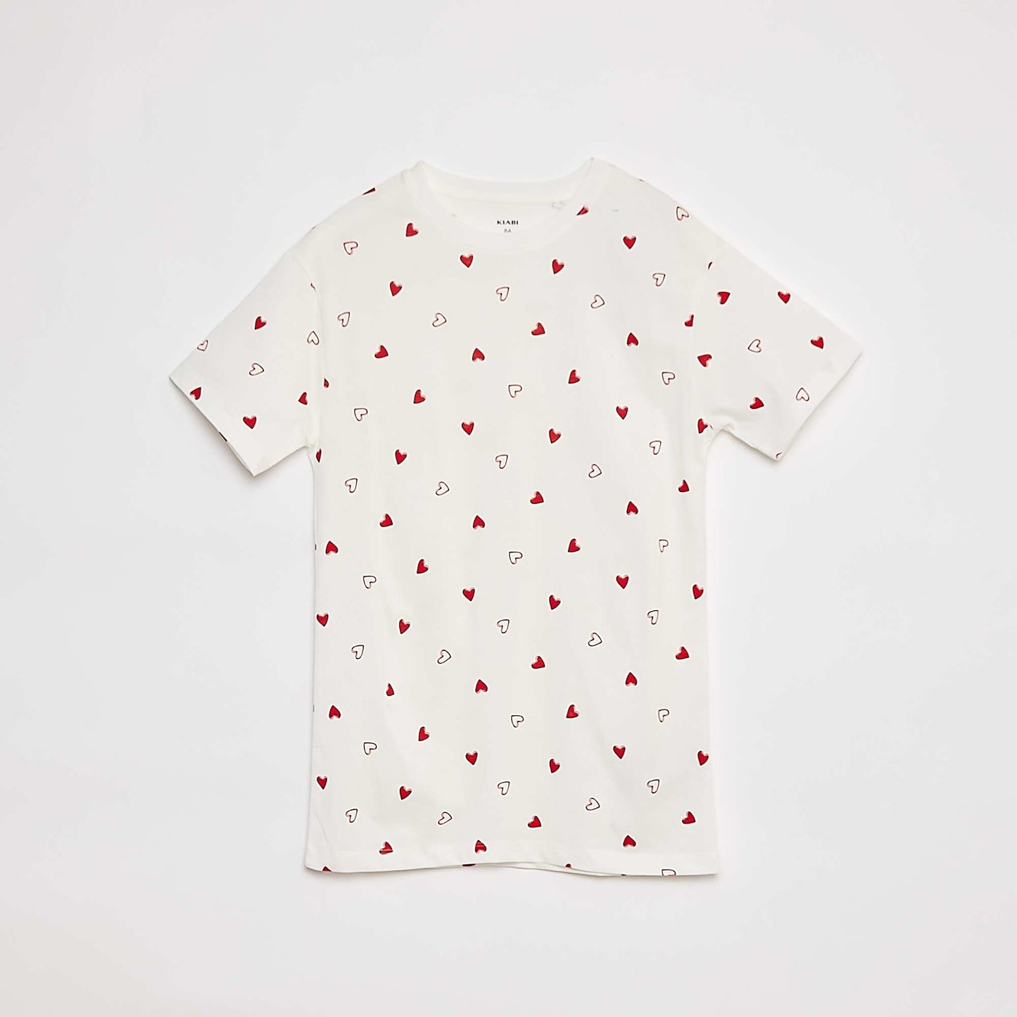 Printed nightshirt WHITE