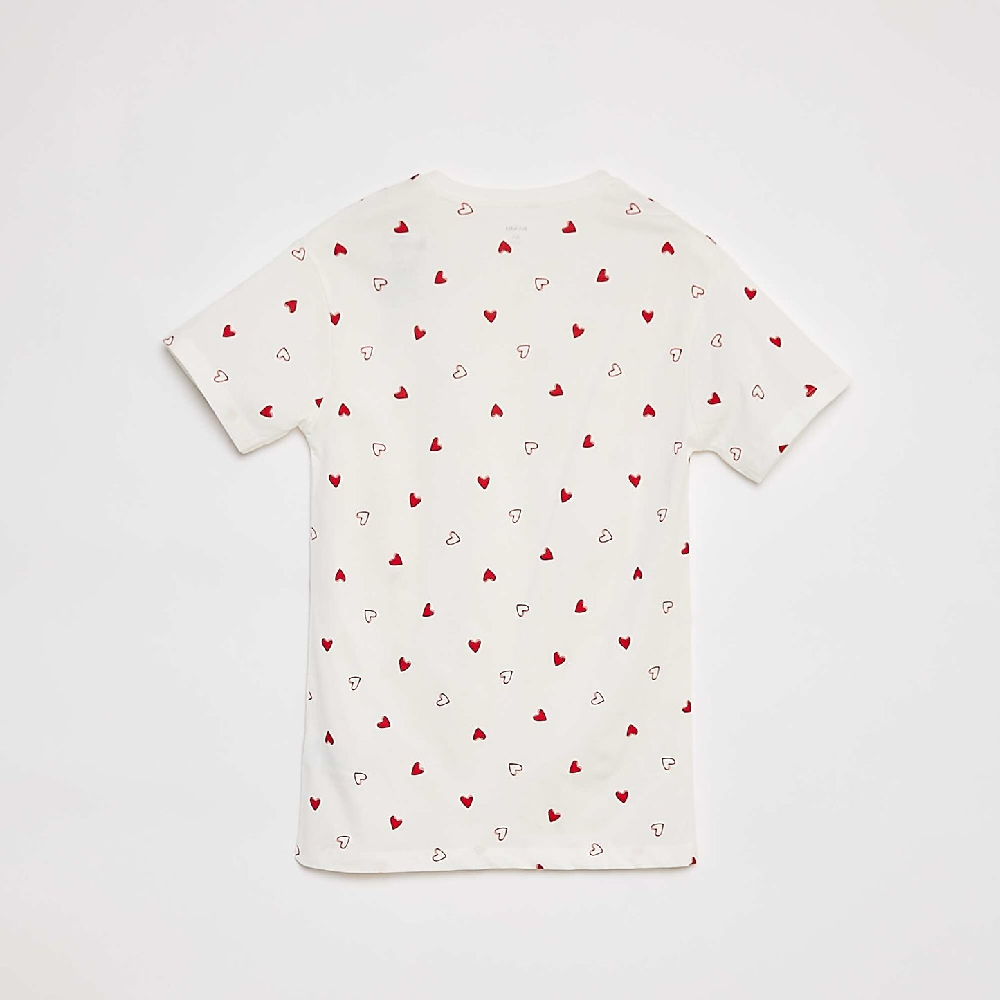 Printed nightshirt WHITE