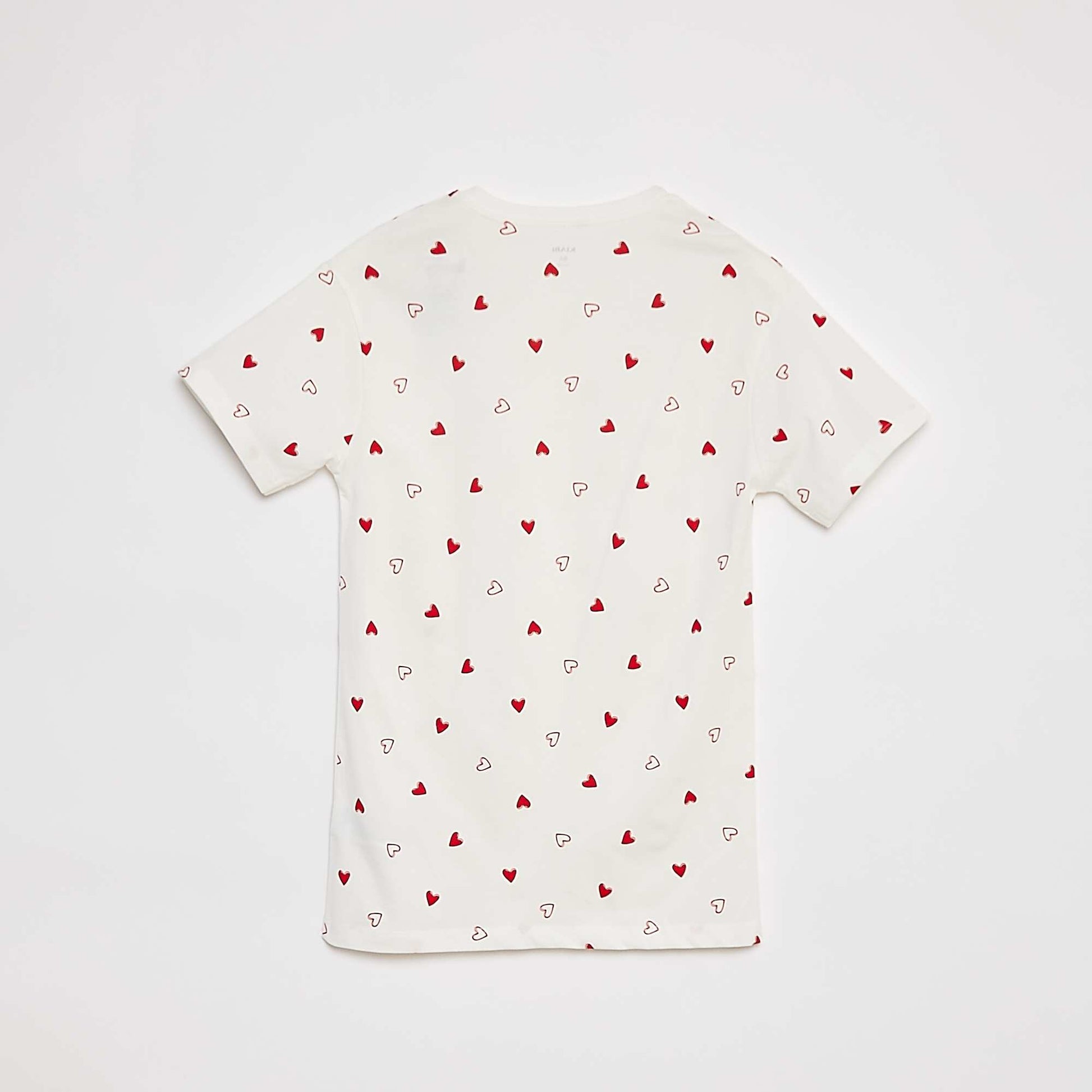 Printed nightshirt WHITE