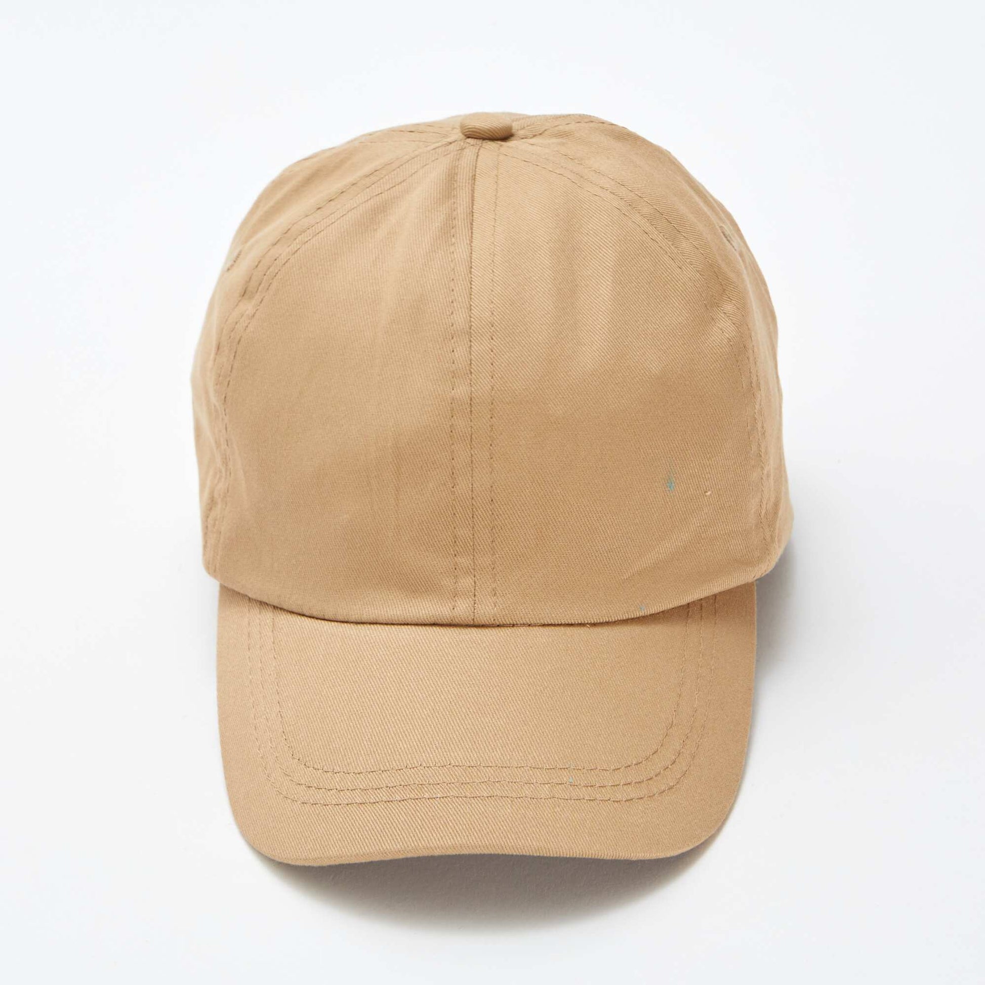 Plain Cotton Cap BROWN