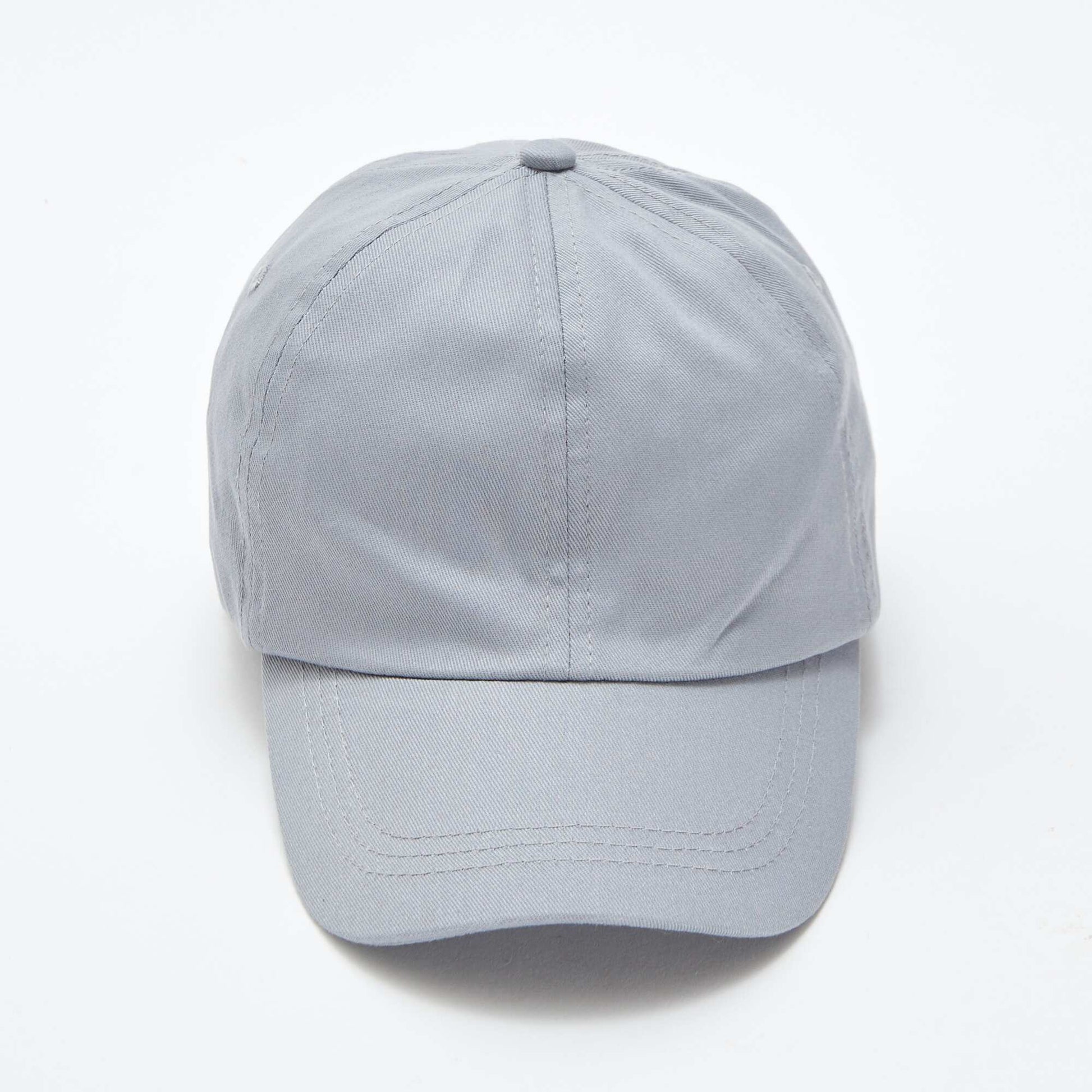 Plain Cotton Cap GREY