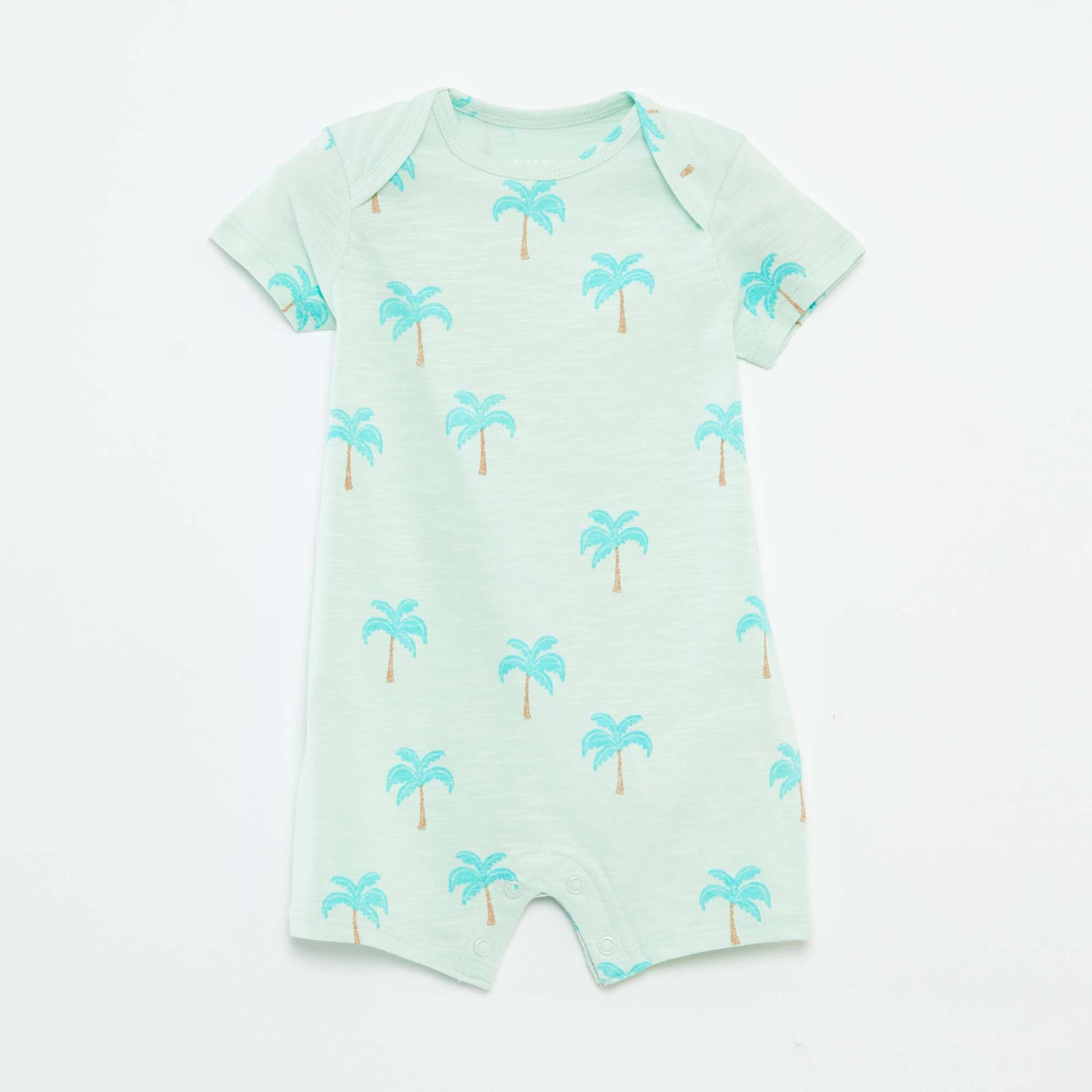 Pack of 2 short-sleeved sleepsuits BLUE