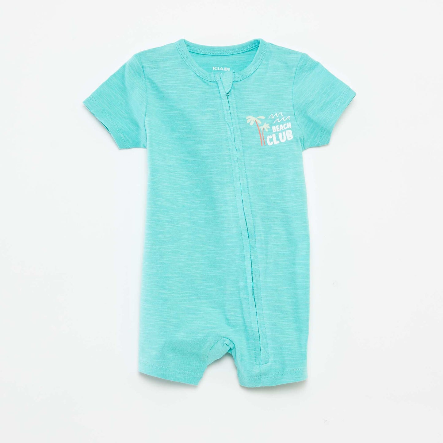 Pack of 2 short-sleeved sleepsuits BLUE