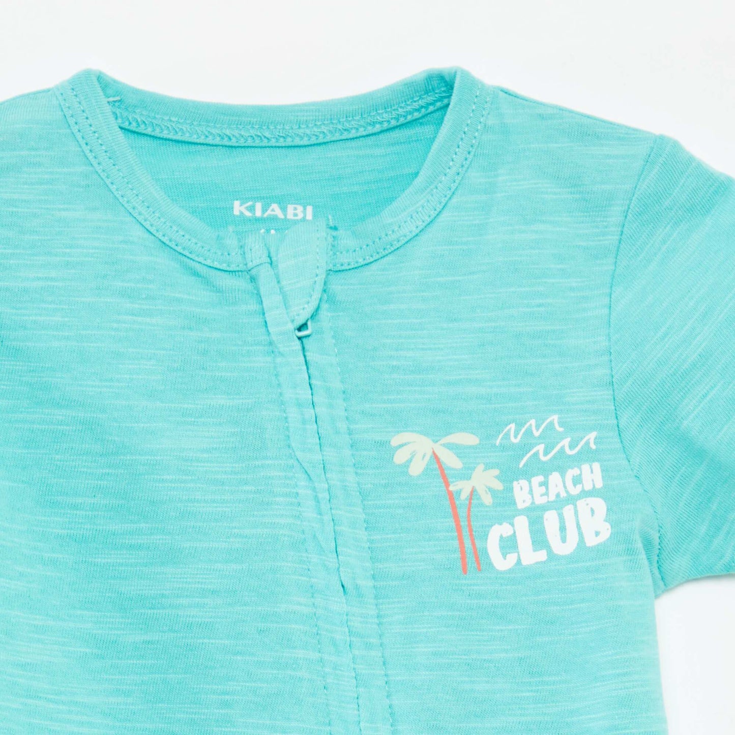 Pack of 2 short-sleeved sleepsuits BLUE