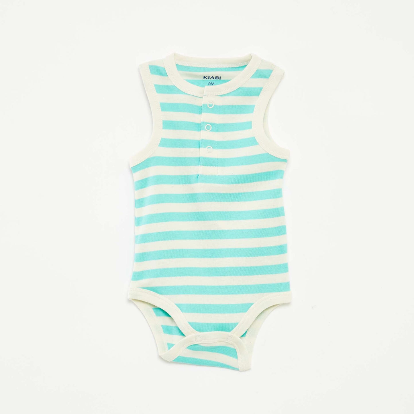 Pack of 3 sleeveless bodysuits GREEN