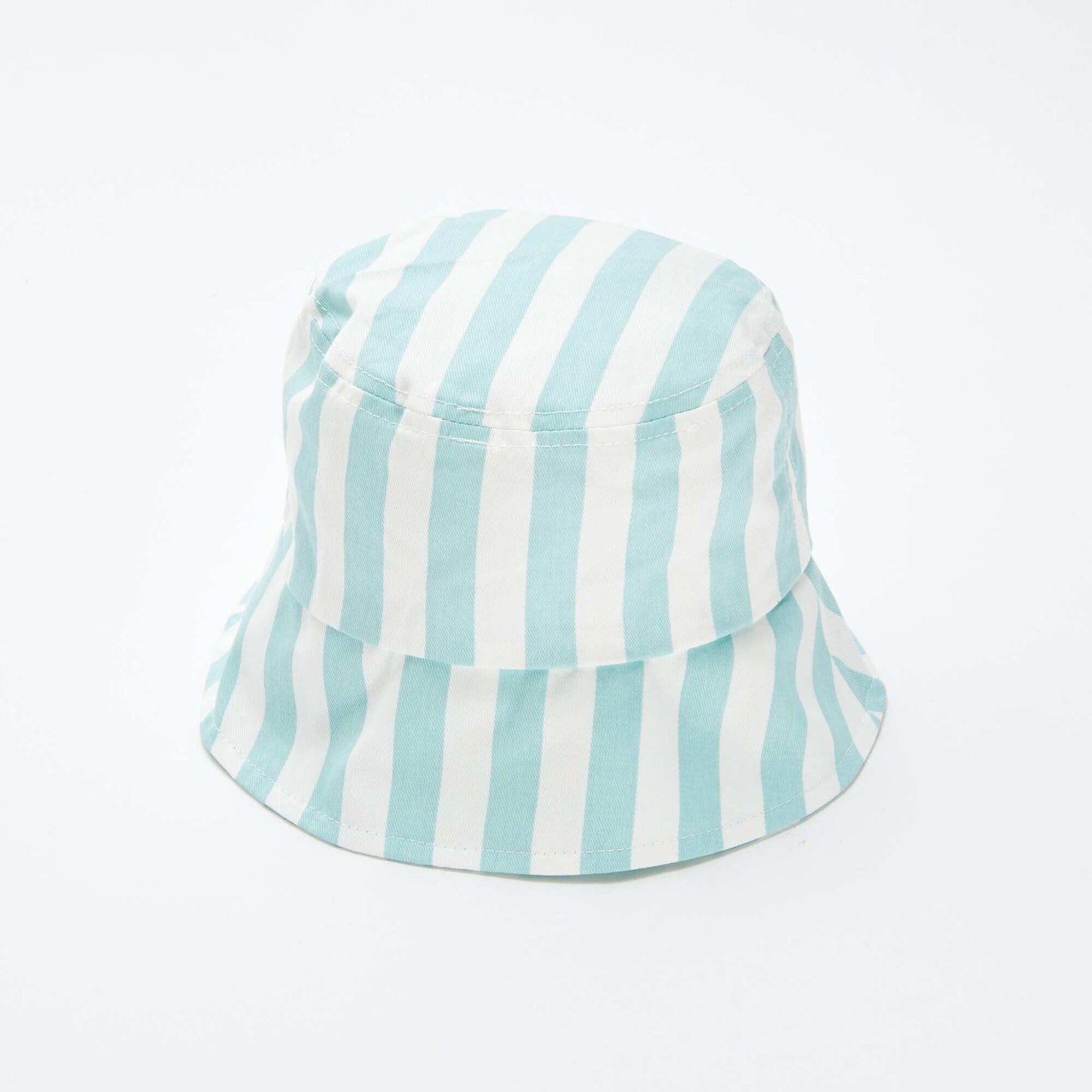 Striped bucket hat BLUE