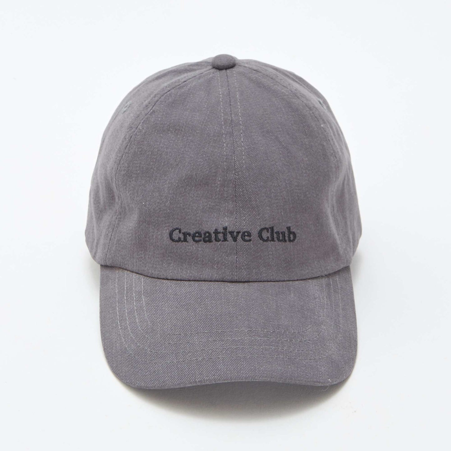 Cotton baseball cap BLACK