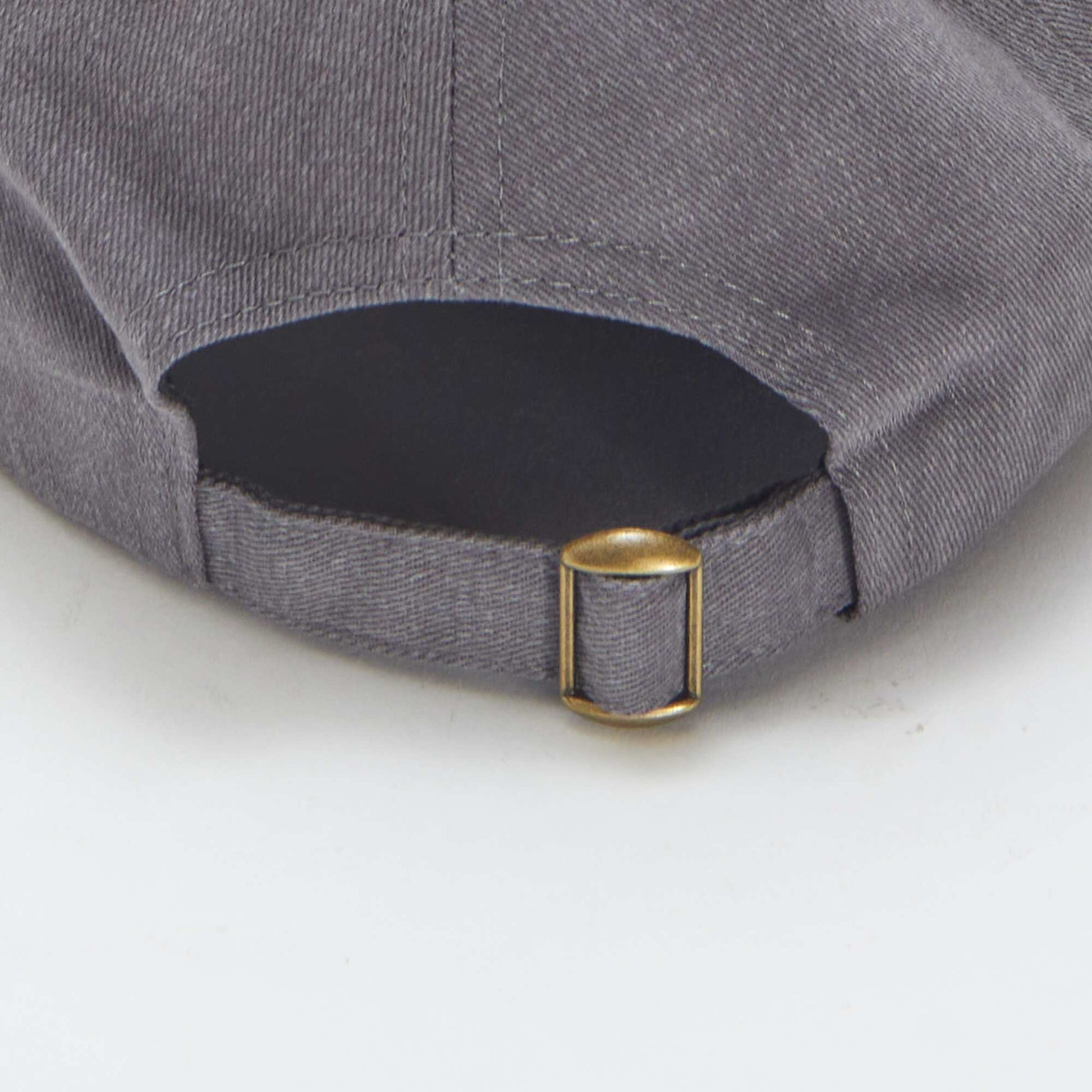 Cotton baseball cap BLACK