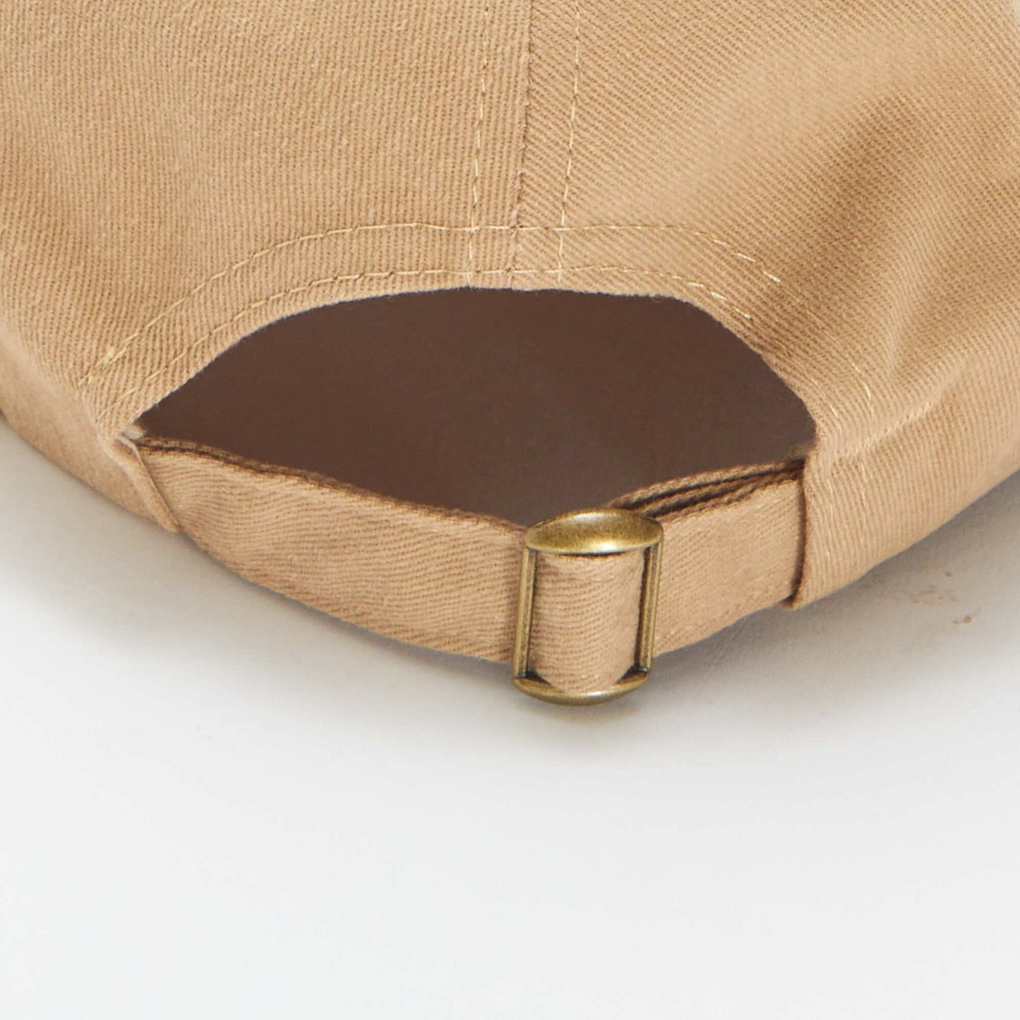 Cotton baseball cap BEIGE