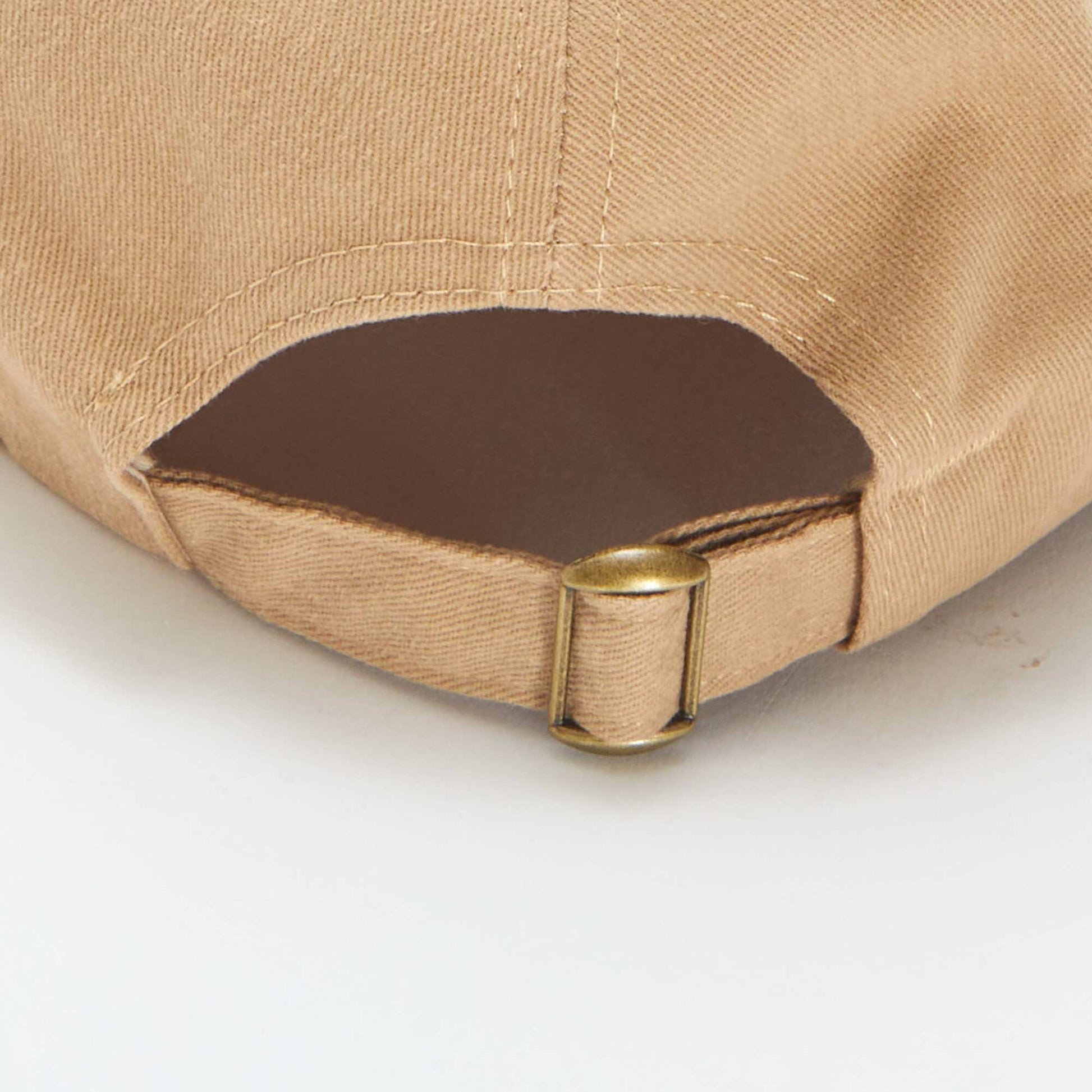 Cotton baseball cap BEIGE