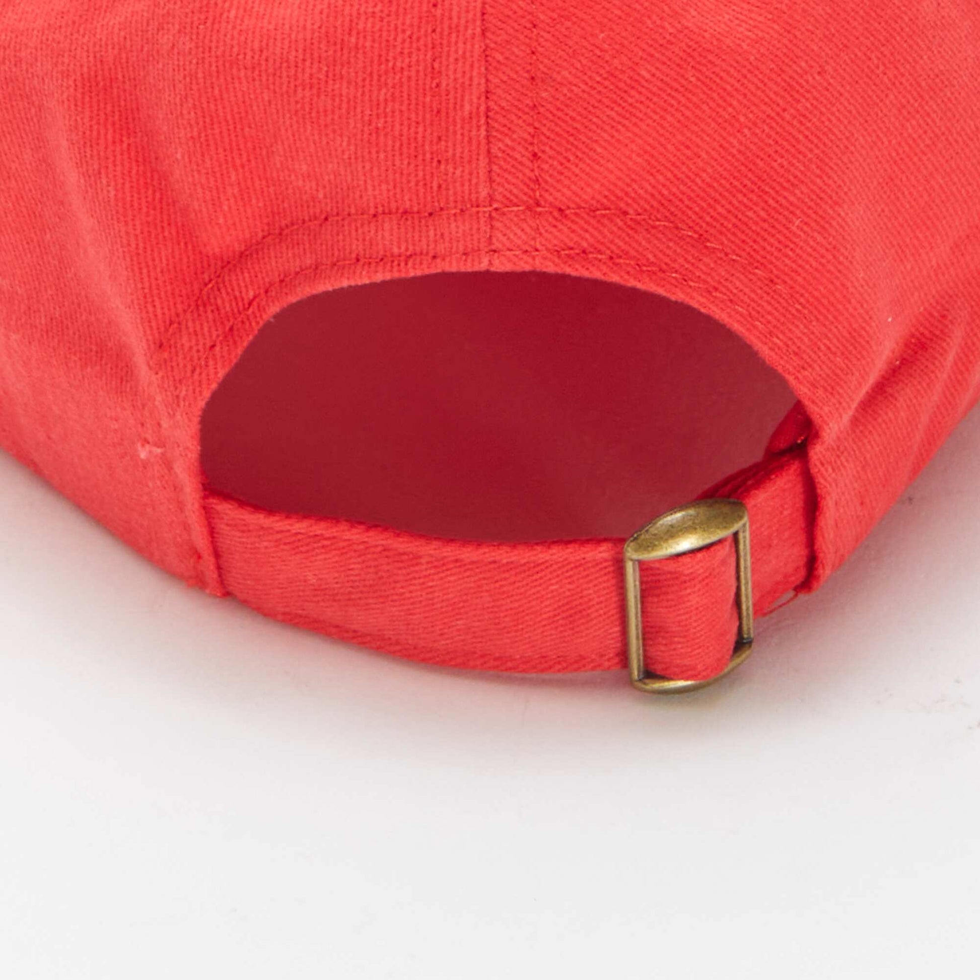 Cotton baseball cap RED