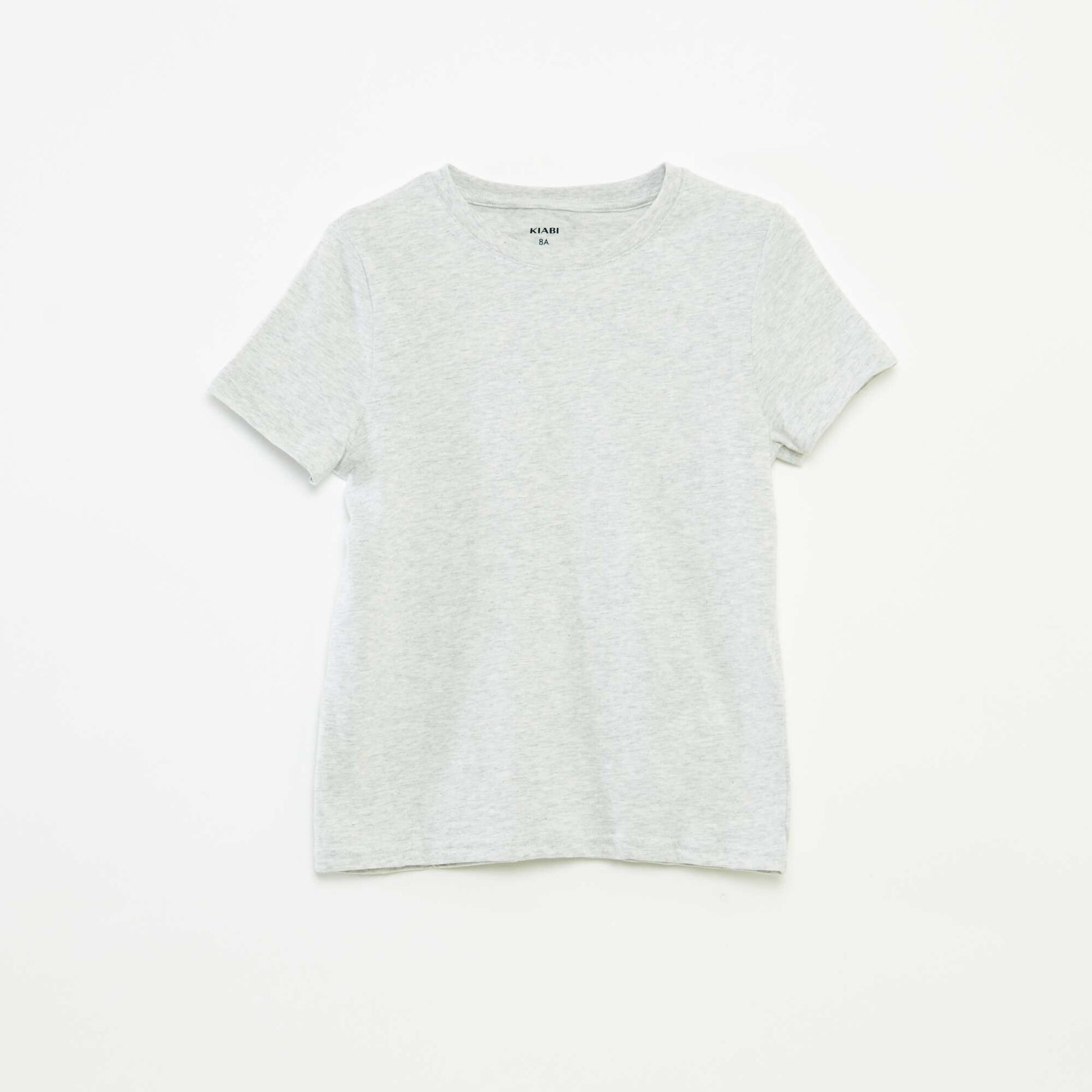 Pack of 2 short-sleeved round-neck t-shirts WHITE