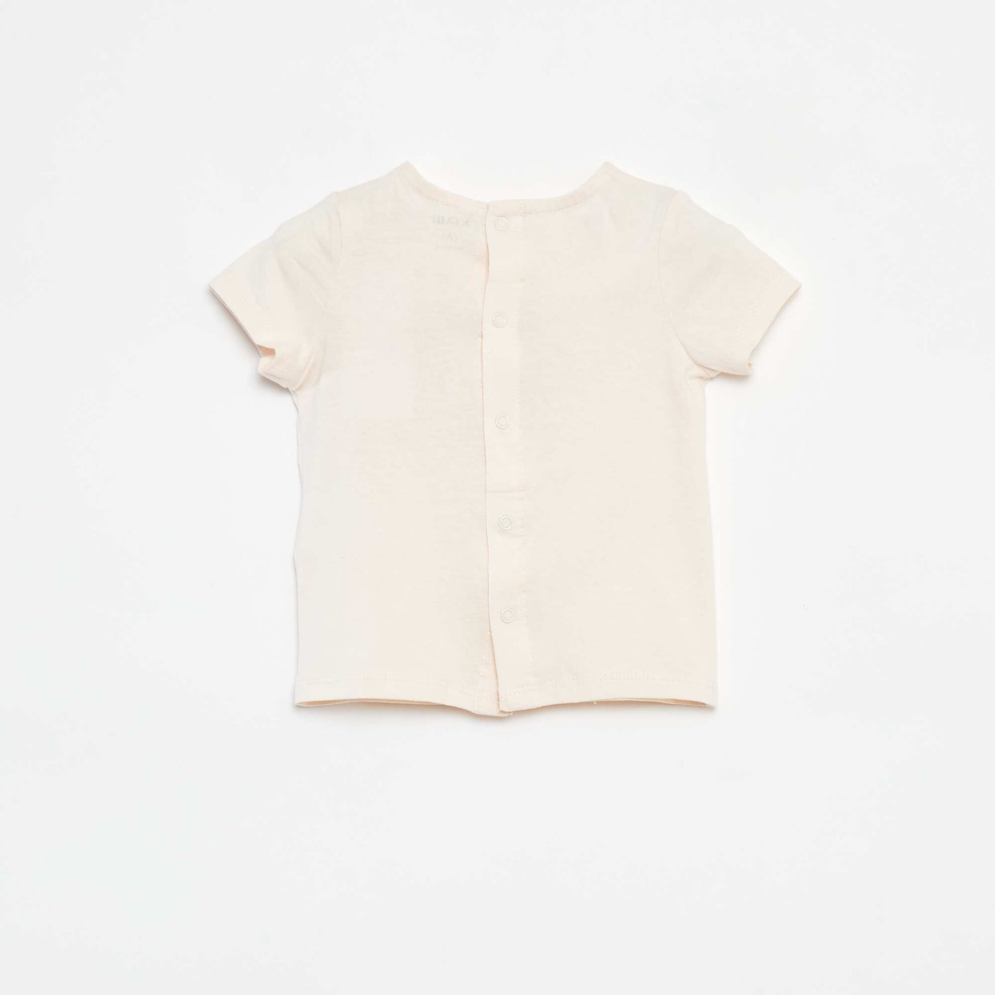 Short-sleeved printed T-shirt PINK