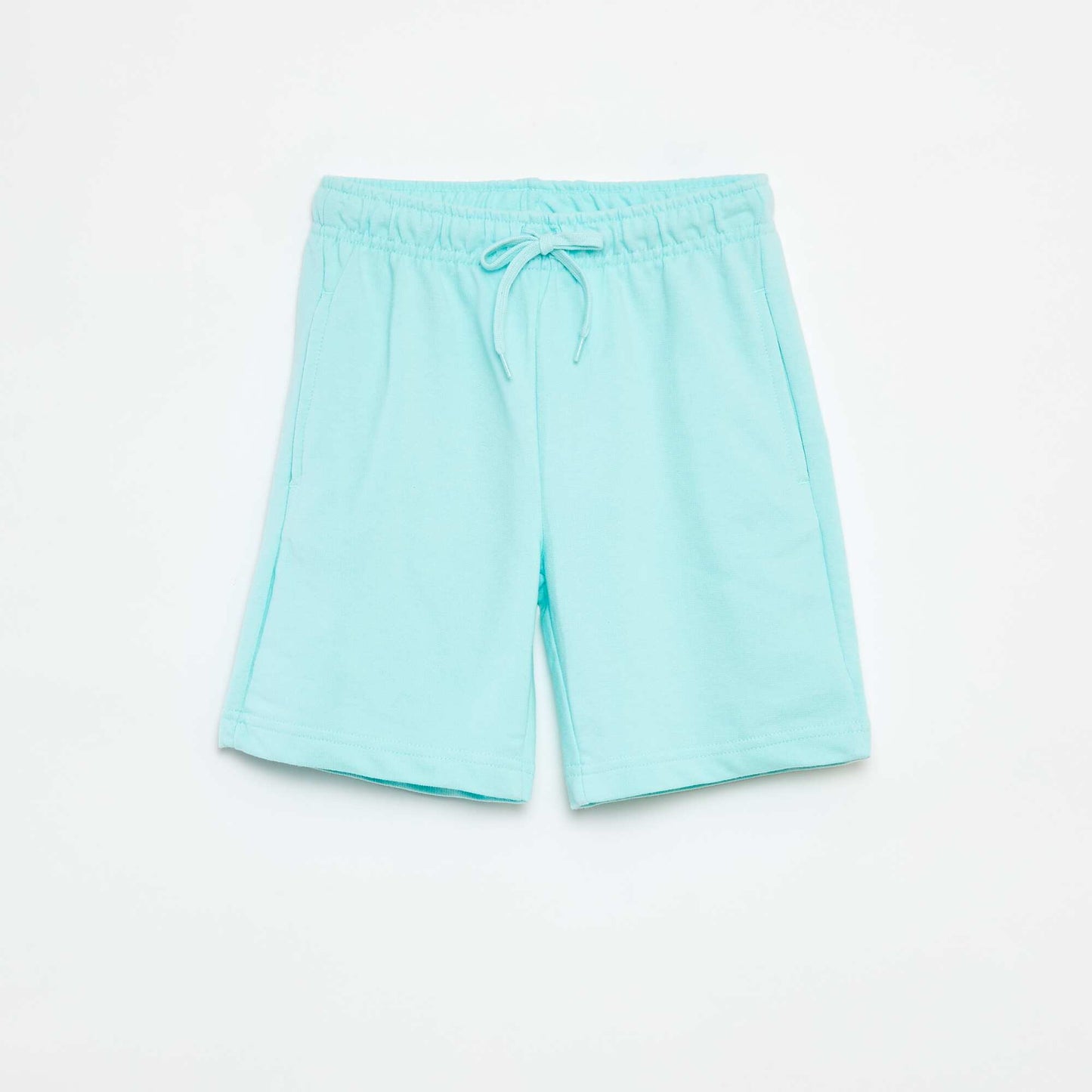 Pack of 2 sweatshirt fabric shorts BLUE