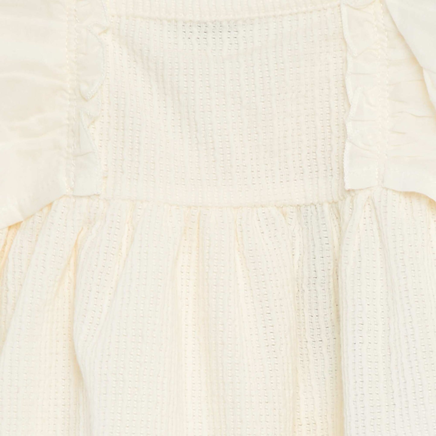 Loose-fit T-shirt with short sleeves with broderie anglaise WHITE