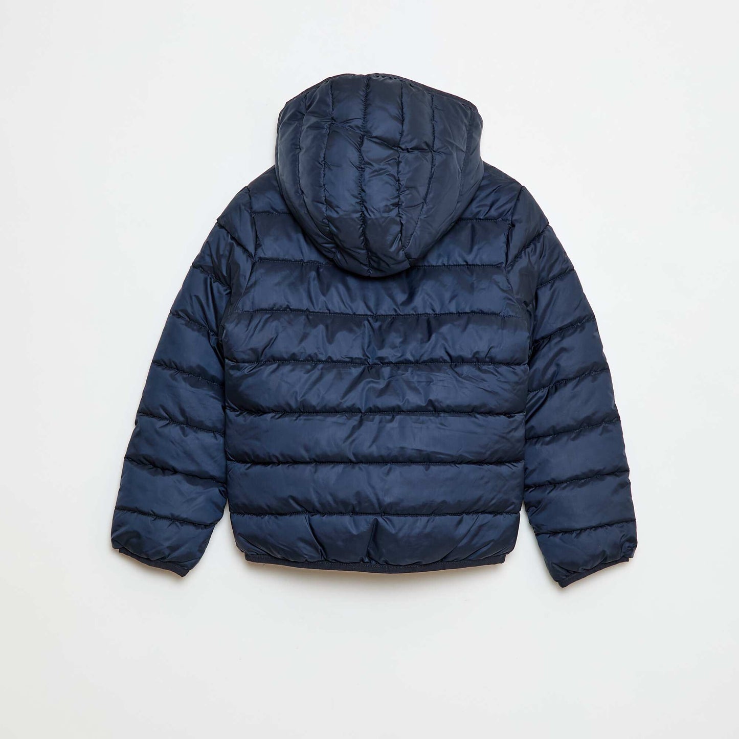 Lightweight Padded Jacket with Hood BLUE