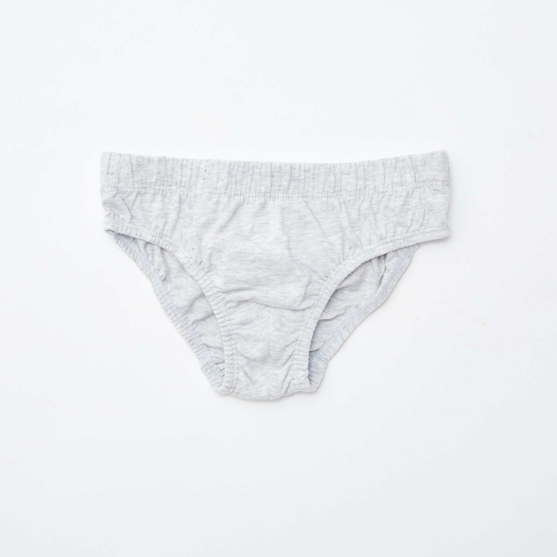 Pack of 7 pairs of printed briefs BLUE