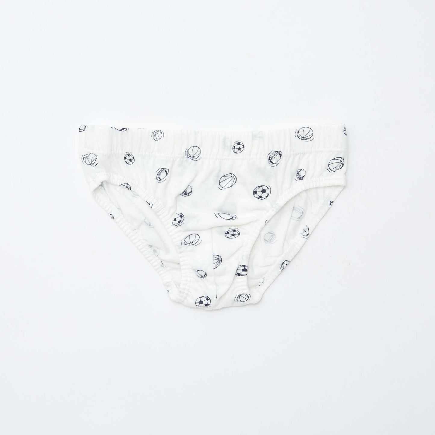 Pack of 7 pairs of printed briefs BLUE