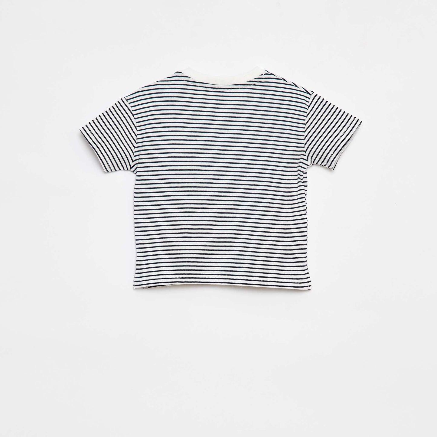 Striped Short-Sleeve T-Shirt WHITE
