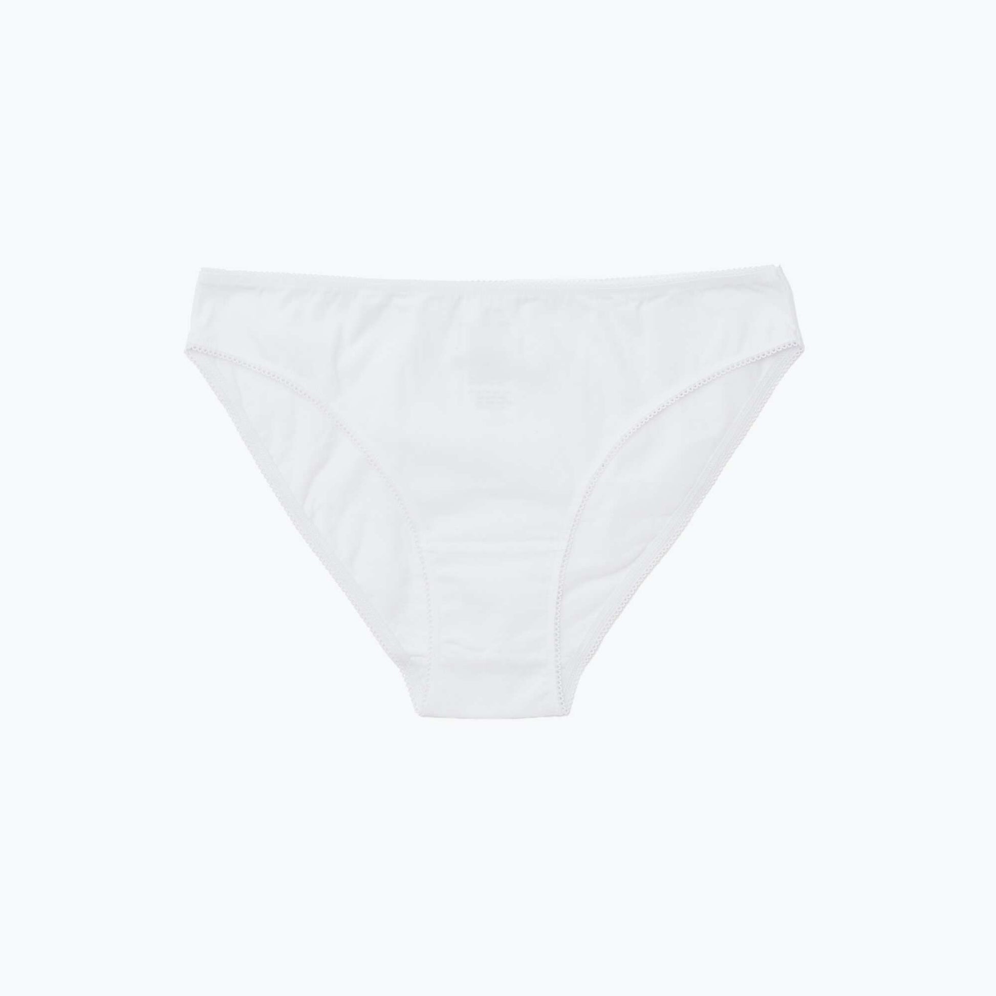 Pack of 5 pairs of briefs - plain and printed WHITE
