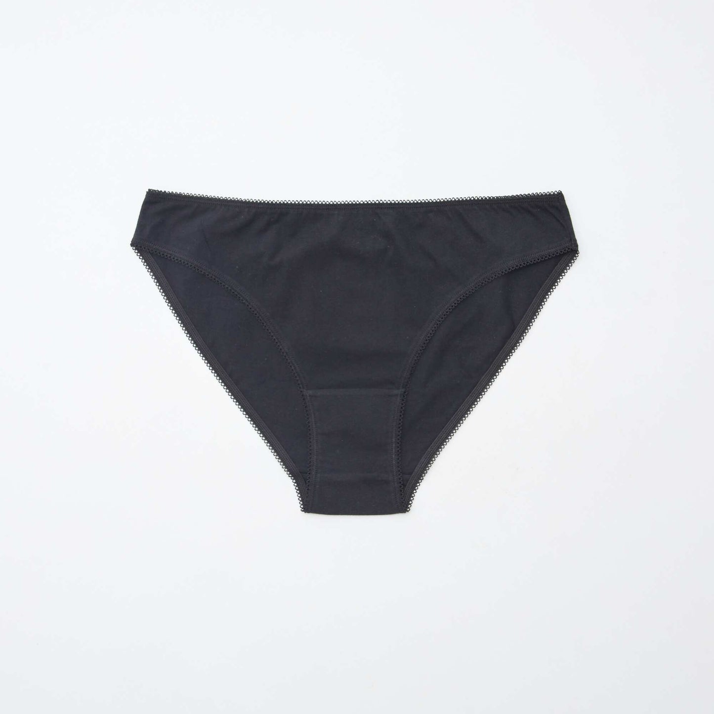 Pack of 5 pairs of briefs - plain and printed WHITE